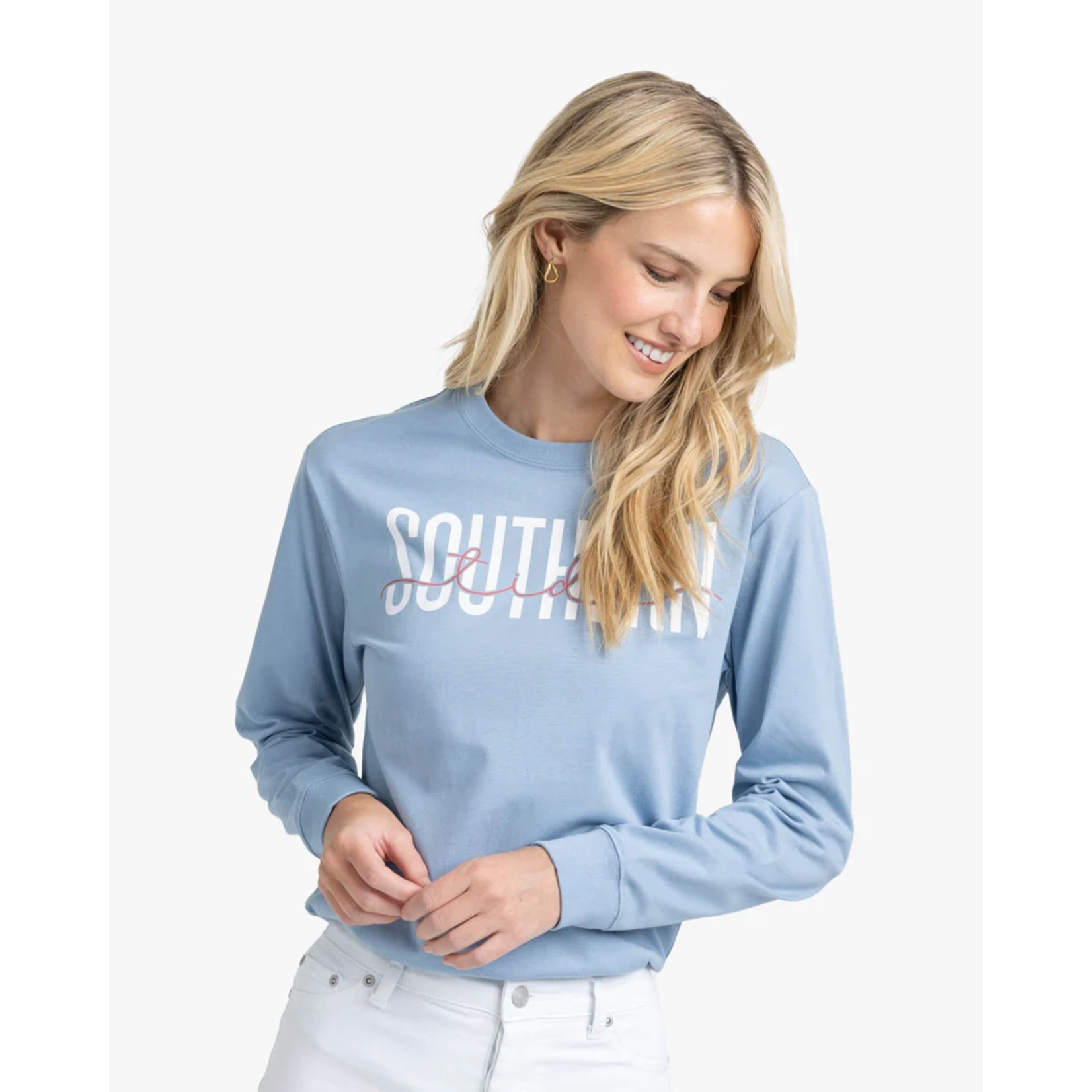 Southern Tide Front Print Long Sleeve T-Shirt