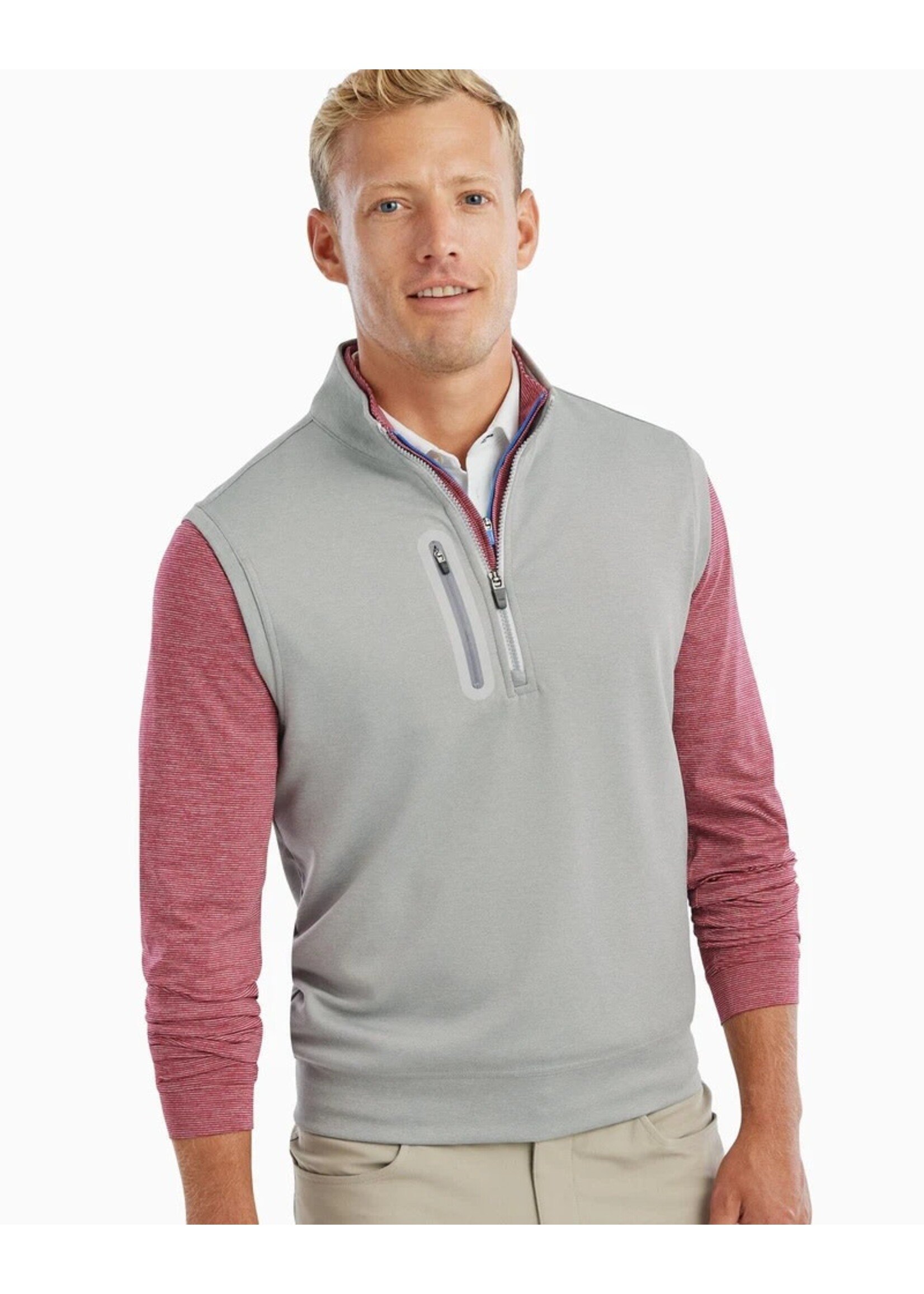 Johnnie-O Denny Prep-Formance 1/4 Zip Vest