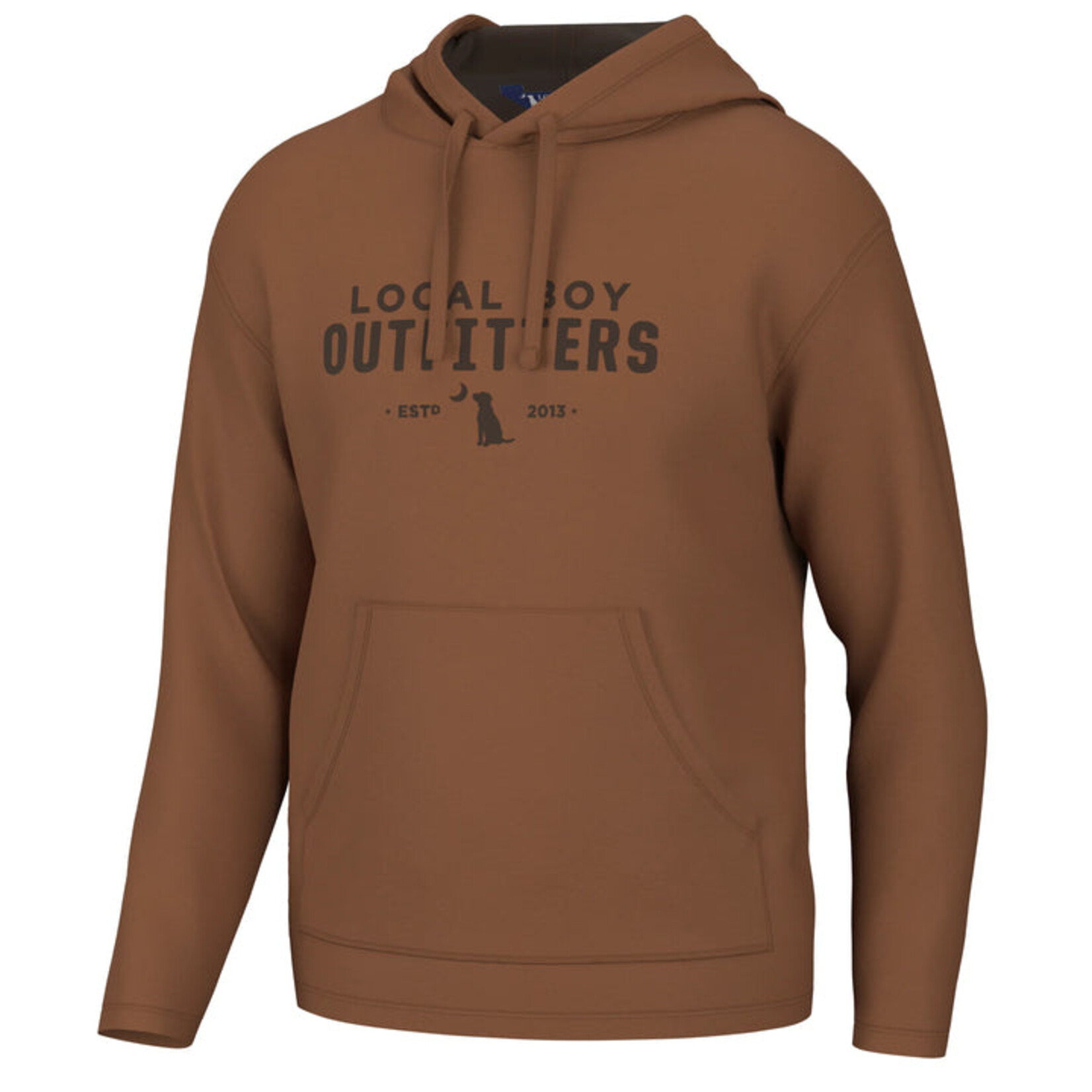 Local Boy Solid Poly/Fleece Hoodie