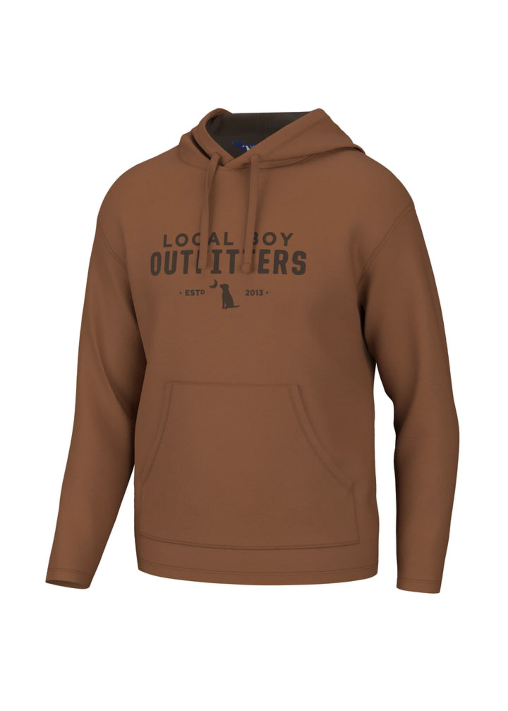 Local Boy Solid Poly/Fleece Hoodie