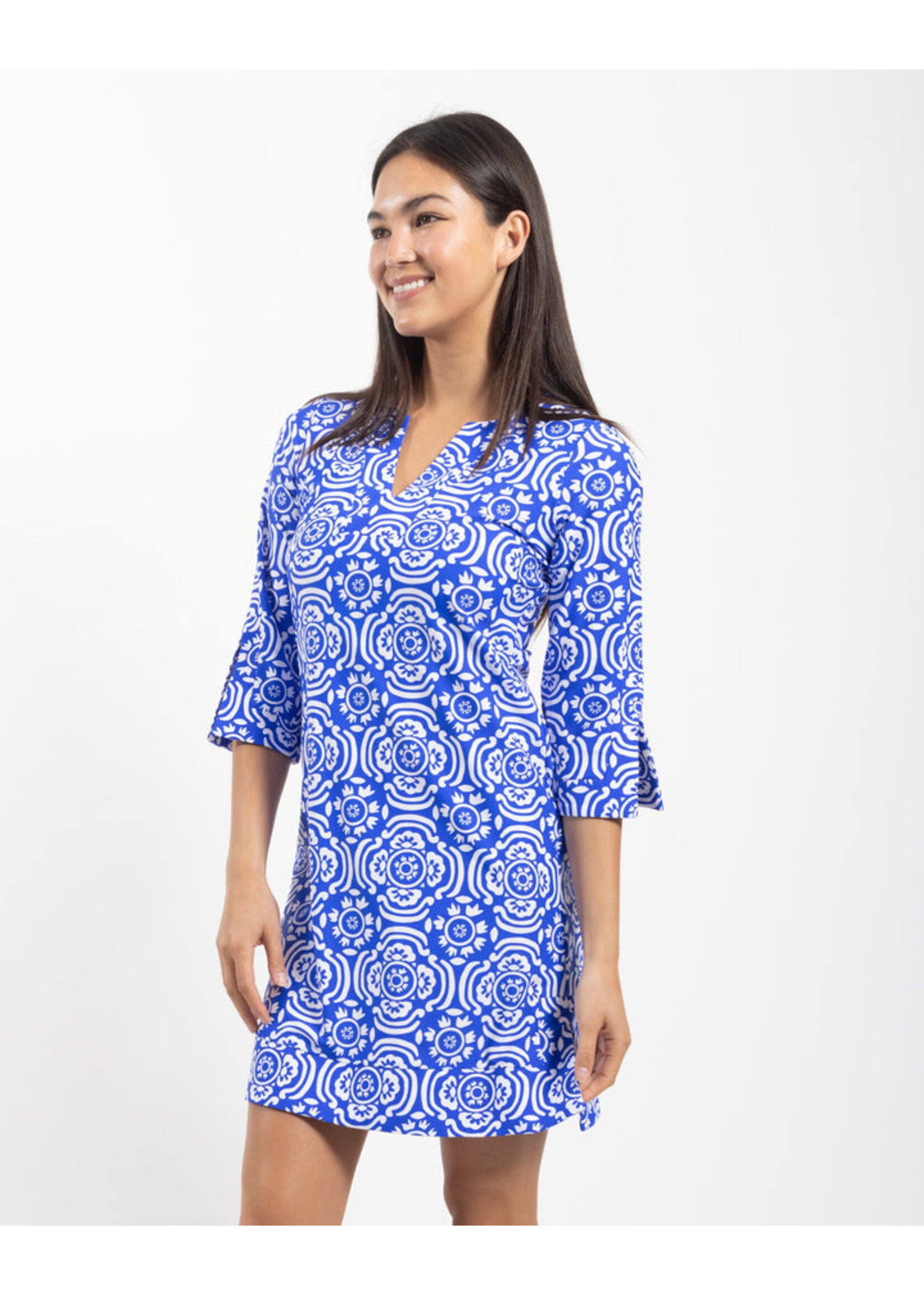 Jude Connally Megan / Sunburst Tile Cobalt