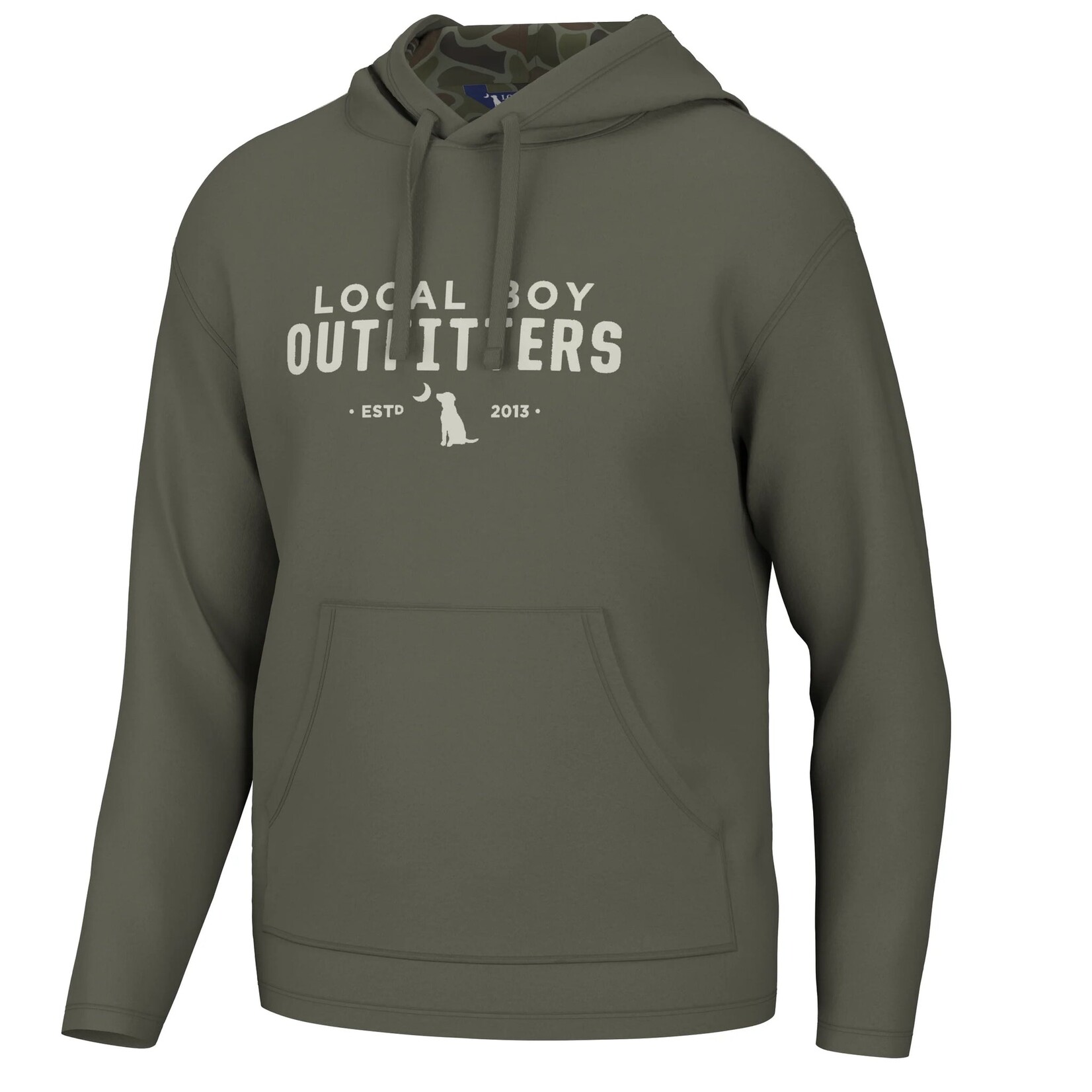 Local Boy Youth Solid Poly/Fleece Hoodie