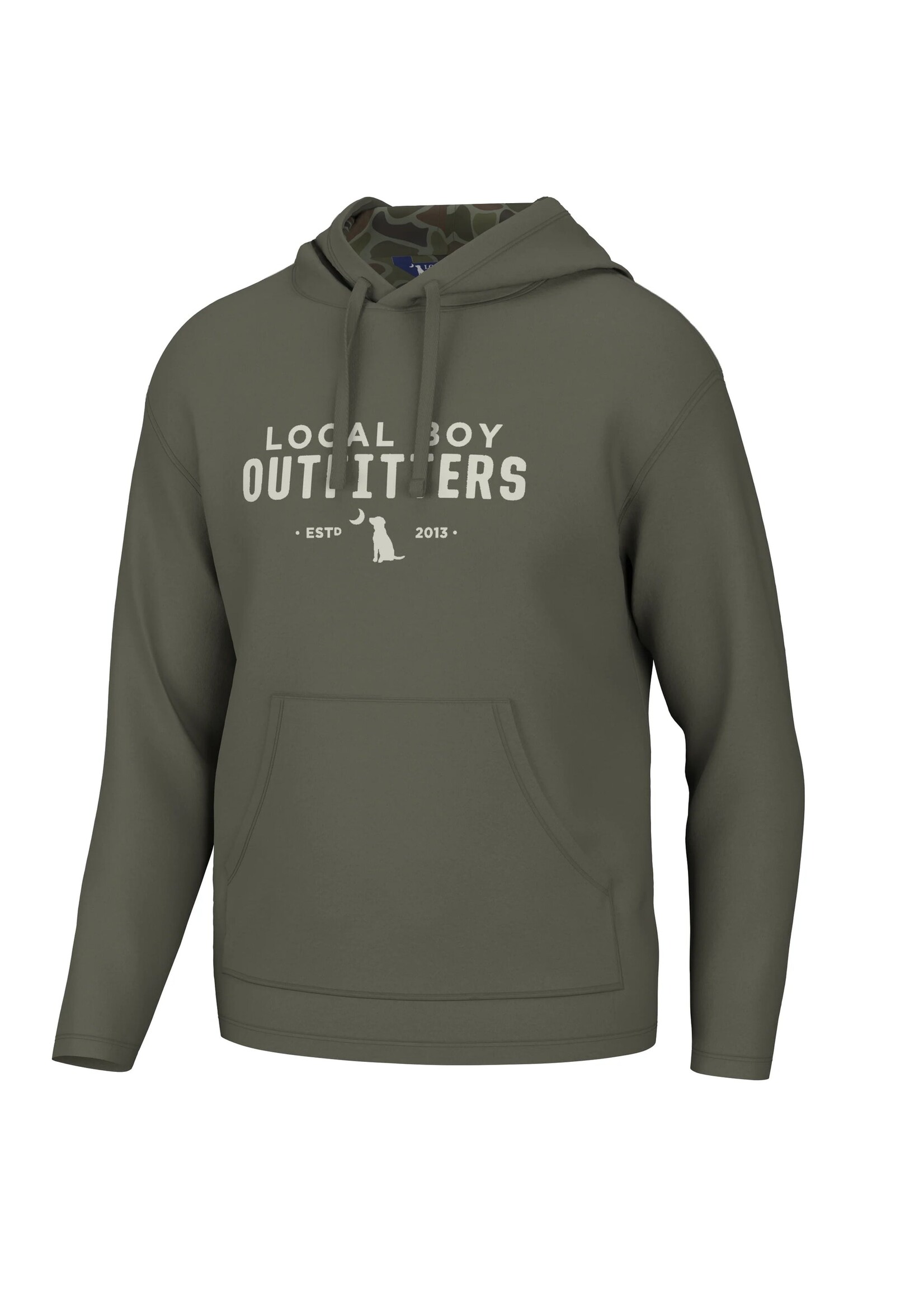 Local Boy Youth Solid Poly/Fleece Hoodie