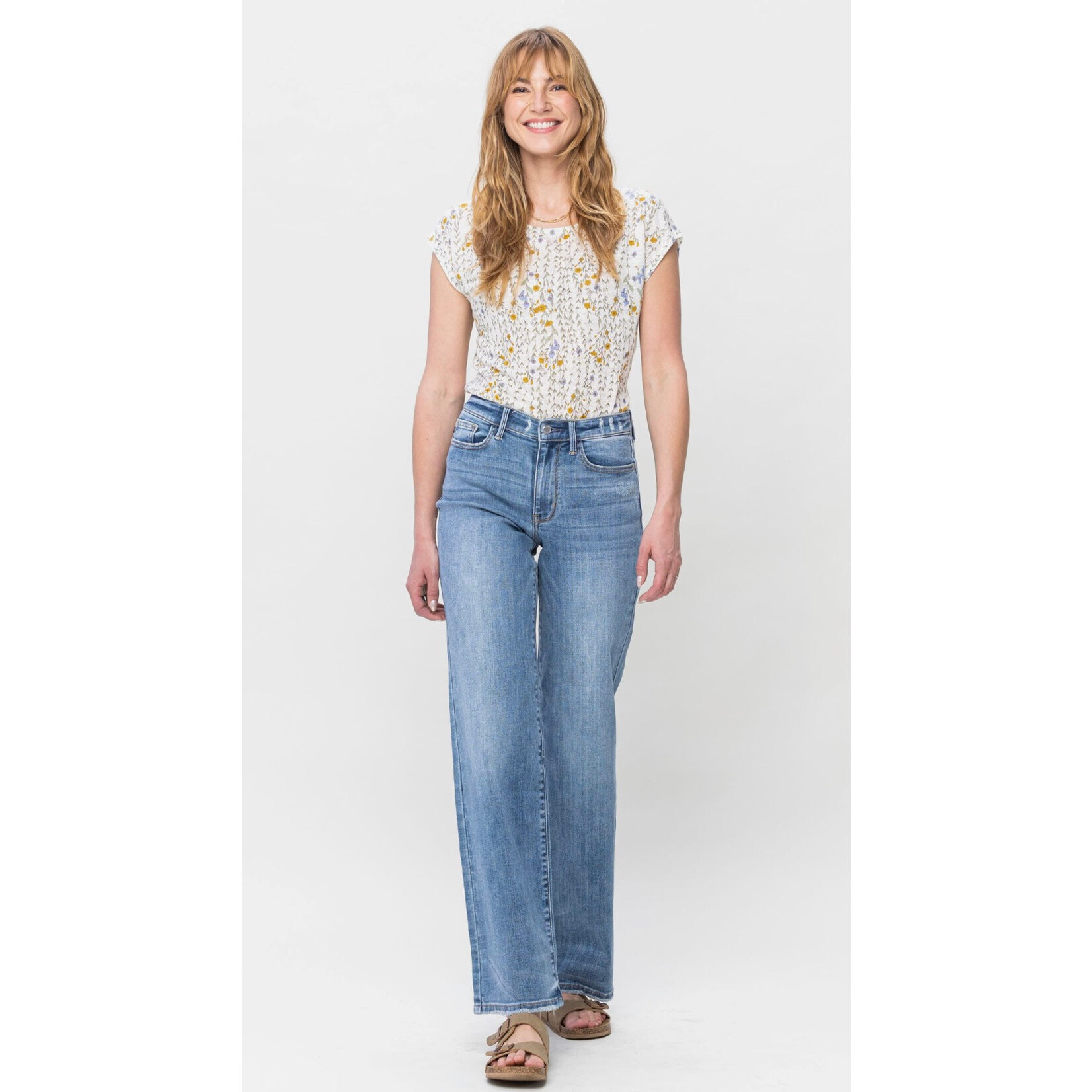 Judy Blue Vintage Wash Wide Leg