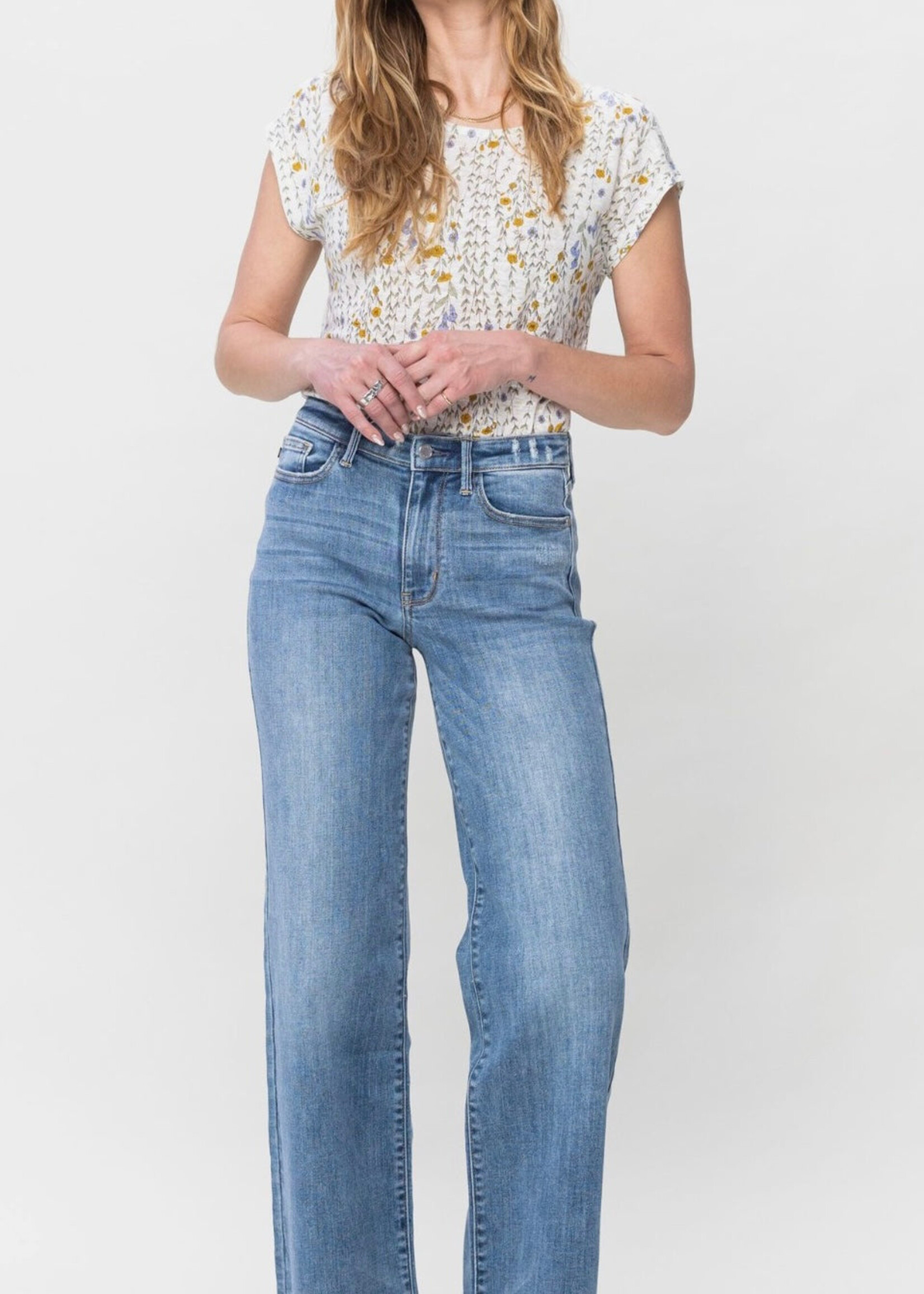 Judy Blue Vintage Wash Wide Leg
