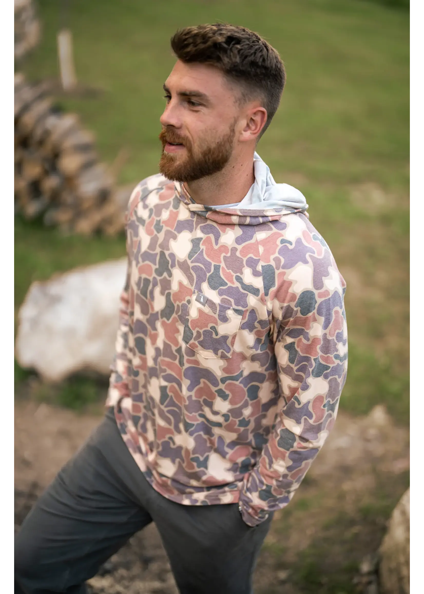Local Boy Heather Blend Hoodie