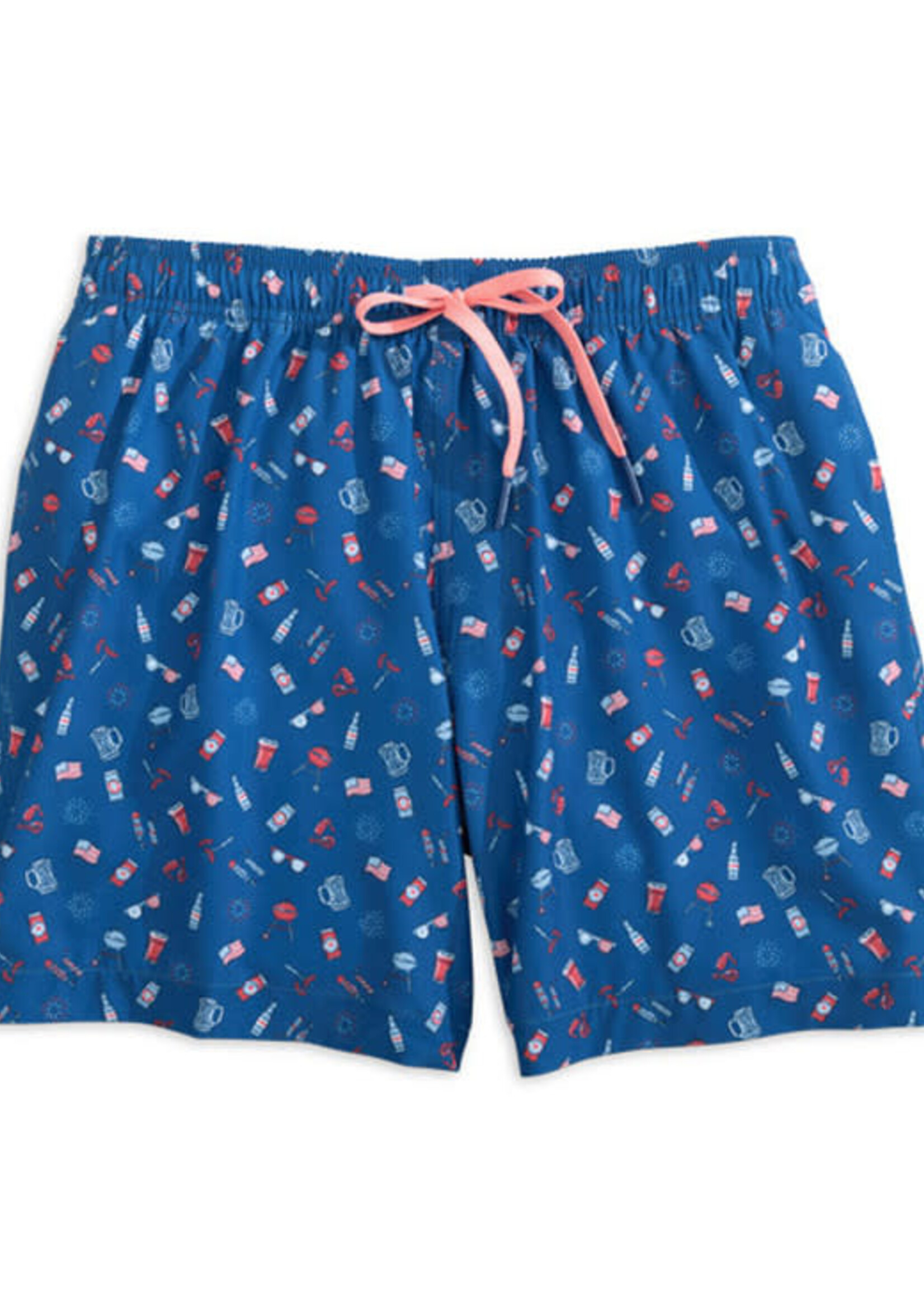 Southern Tide Backyard BBQ Swim Trunk