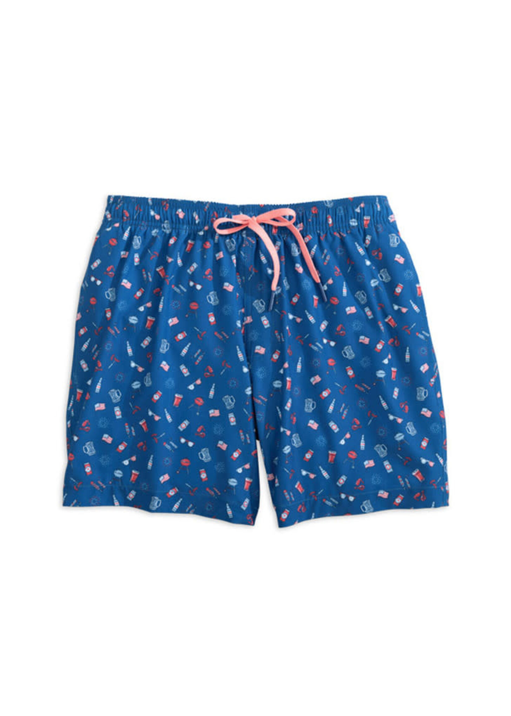 Southern Tide Backyard BBQ Swim Trunk
