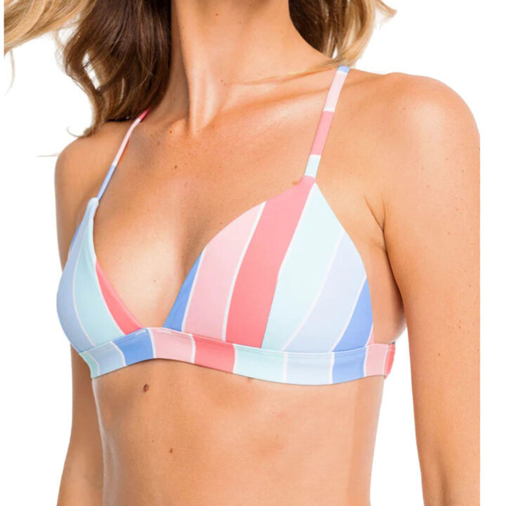 Southern Tide Sunny Days Stripe Bikini Top