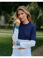 Southern Tide Colorblock Fireside Sweater