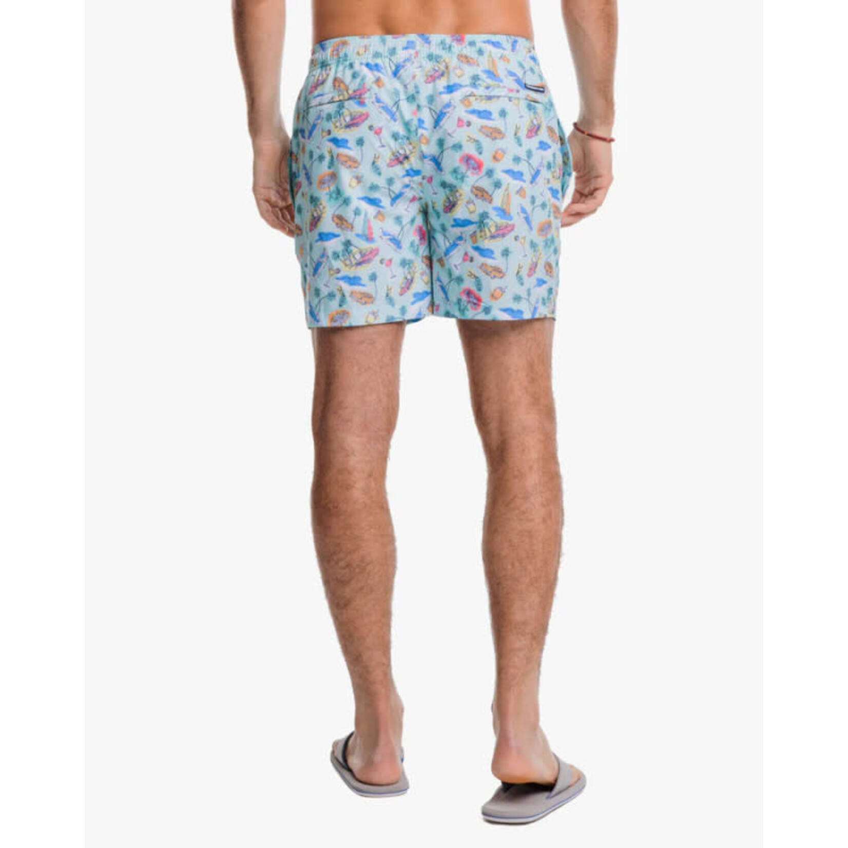 Southern Tide Poolside View Swim Trunk