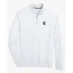 Southern Tide USC Gamecocks Cruiser Micro-Stripe Heather Quarter Zip