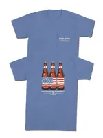 Old Row Star Spangled Hammered Pocket Tee