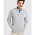 Johnnie-O Diego Quilted Henley Pullover