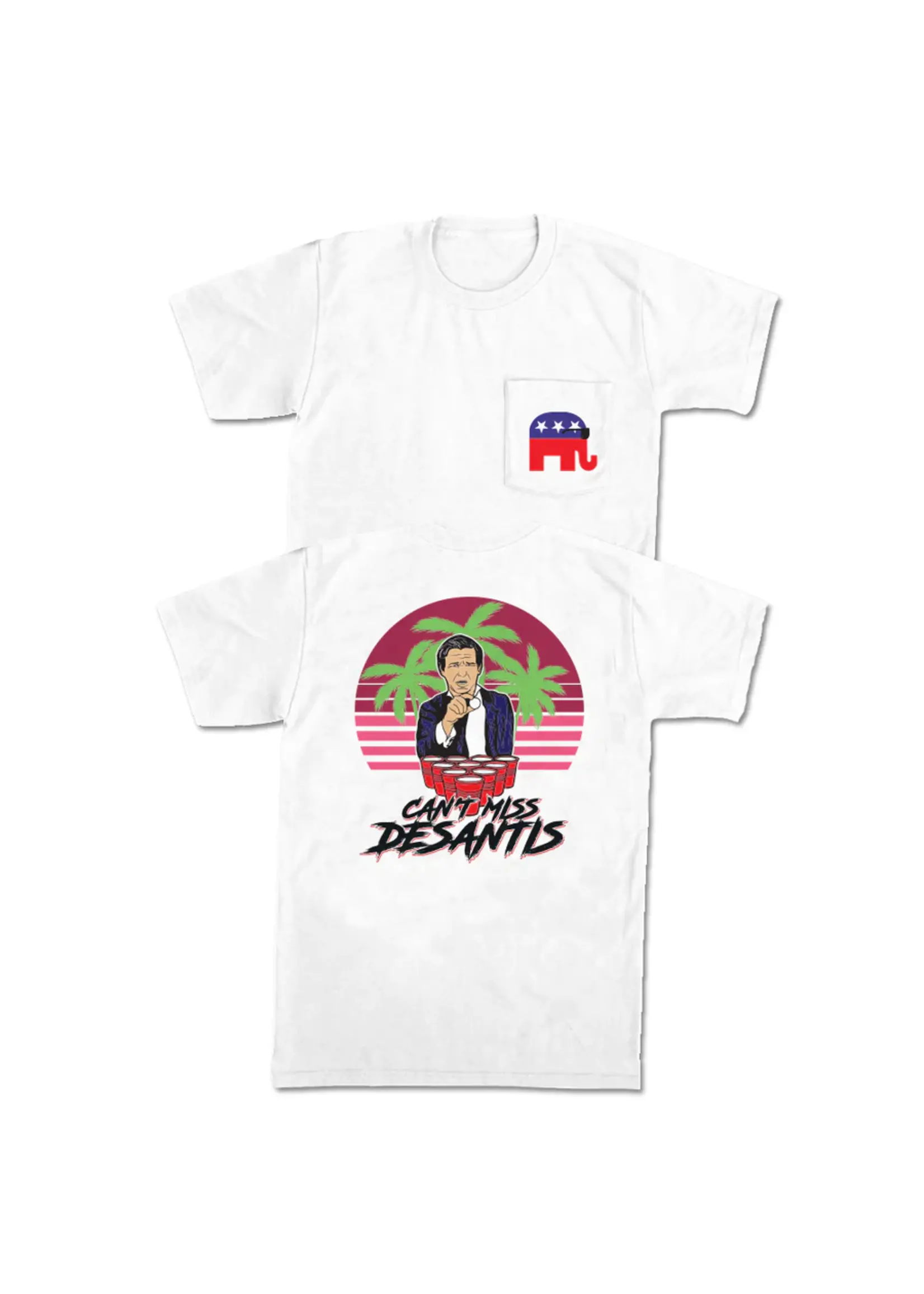 Old Row Can't Miss DeSantis Pocket Tee