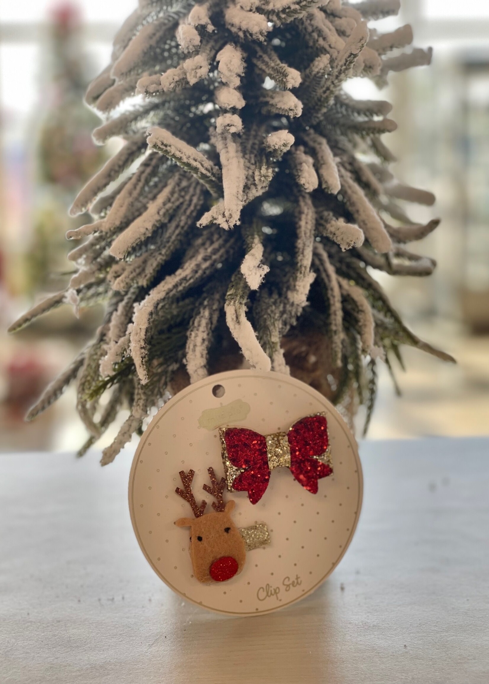 Mud Pie Christmas Hair Clips