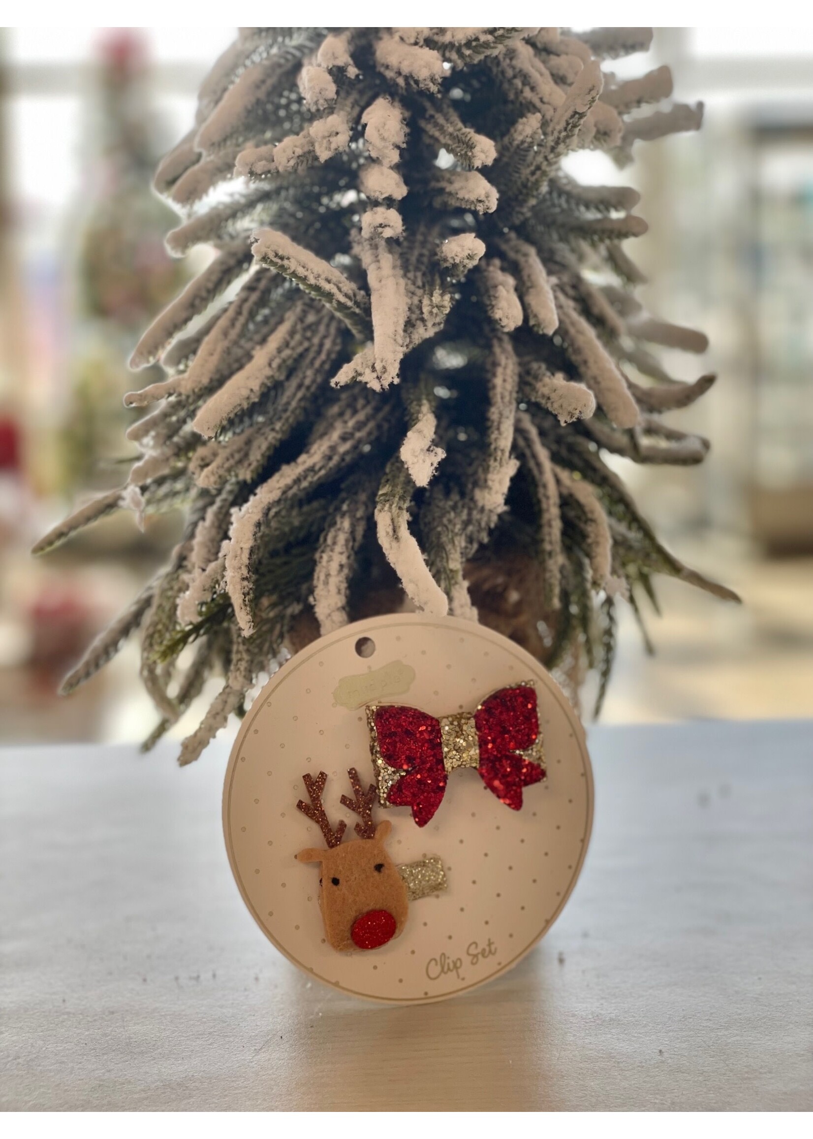 Mud Pie Christmas Hair Clips