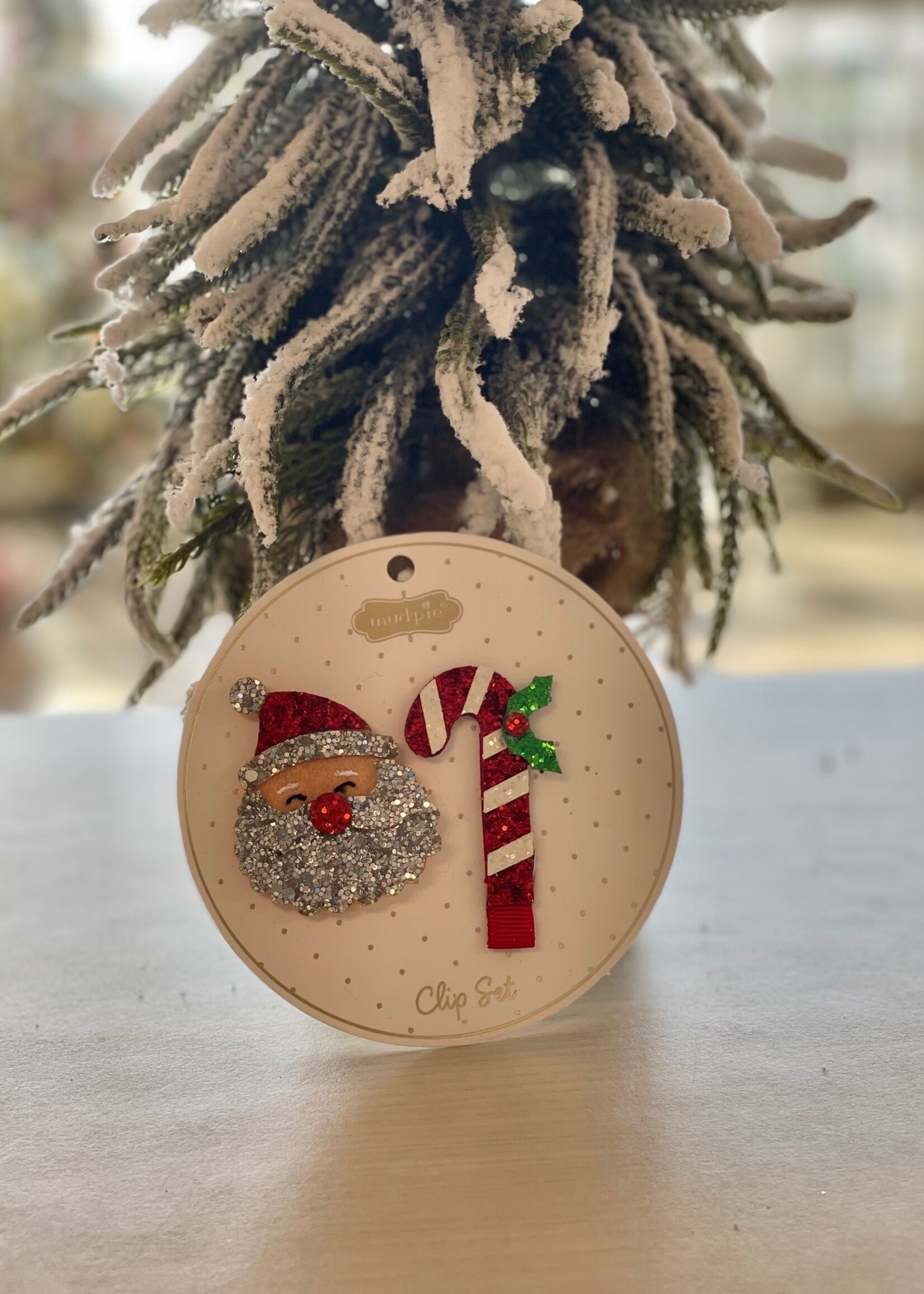 Mud Pie Christmas Hair Clips