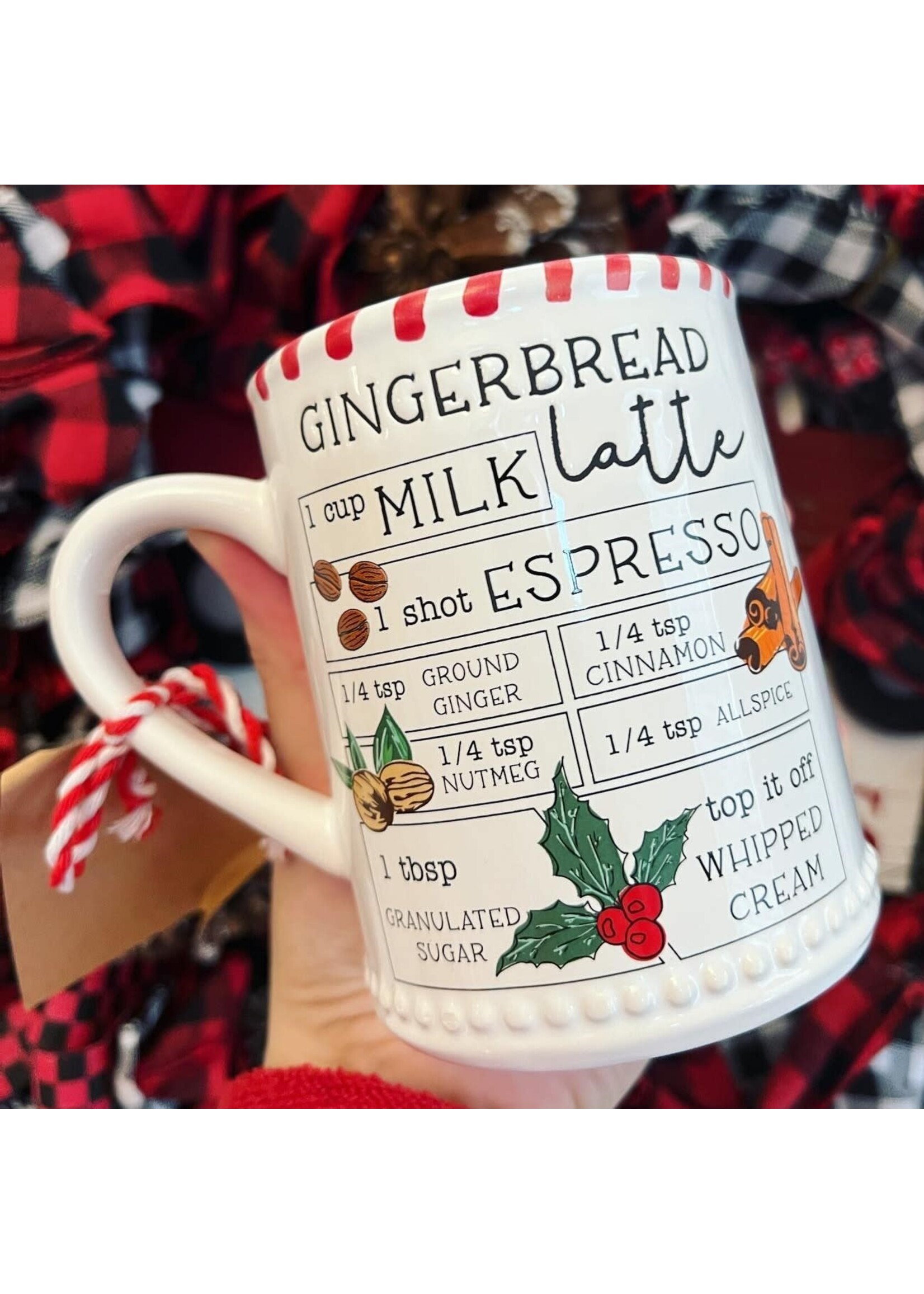 Mud Pie Gingerbread Latte Recipe Mug