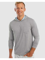 Johnnie-O Gunnar Striped Long Sleeve T-Shirt Hoodie