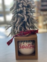 Mud Pie Merry Christmas Ornament