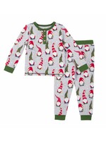 Mud Pie Christmas Gnome Pajama Set