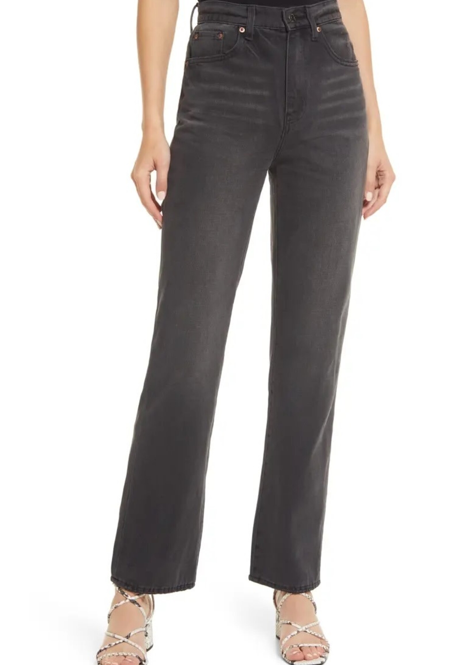 Pistola Cassie Super High Rise Straight Jean