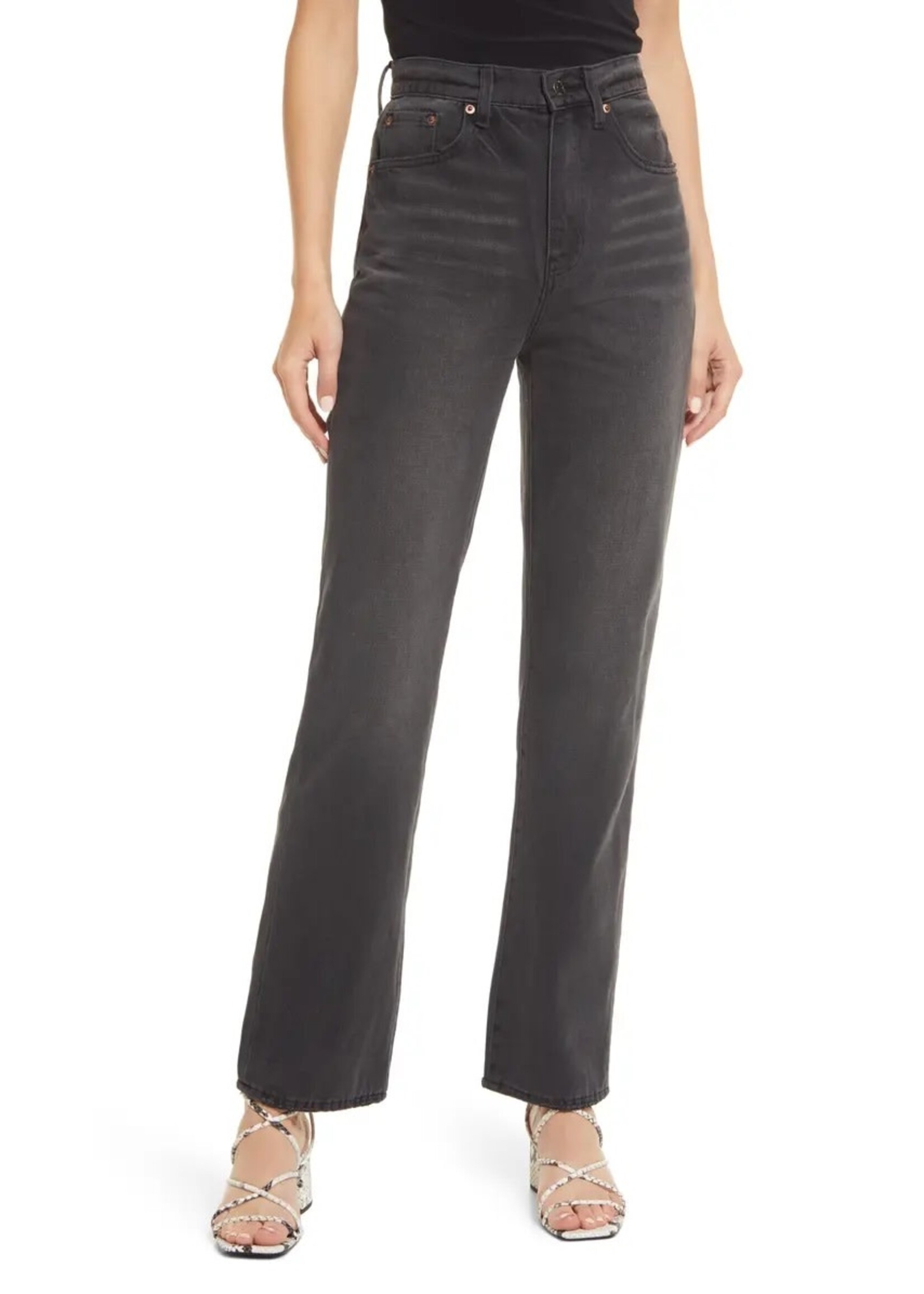 Pistola Cassie Super High Rise Straight Jean