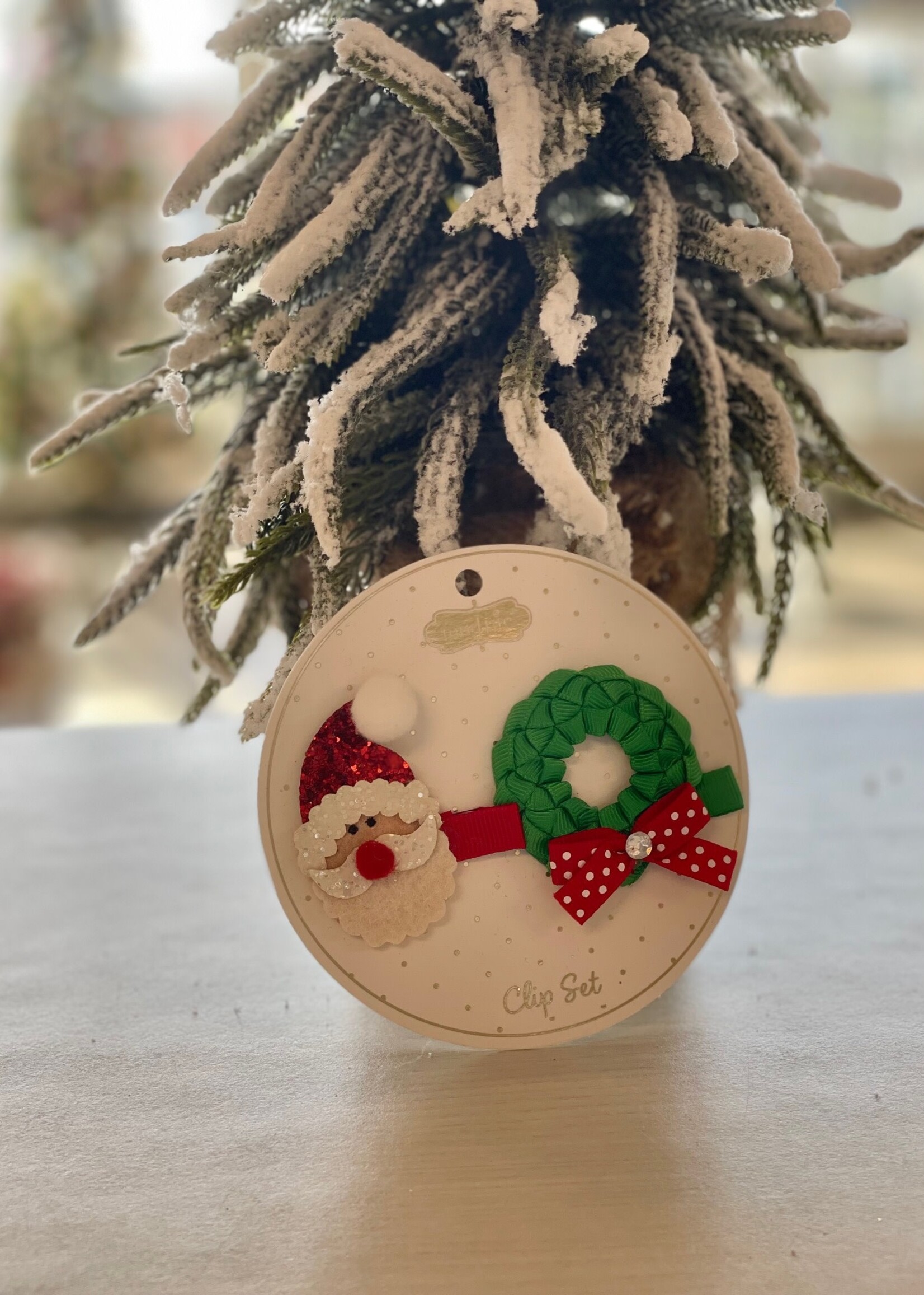 Mud Pie Christmas Hair Clips