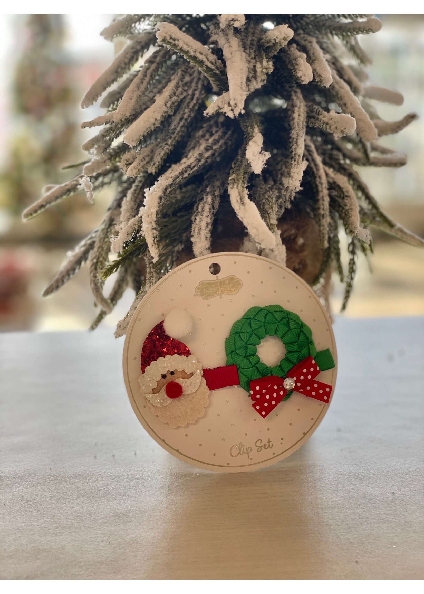 Mud Pie Christmas Hair Clips