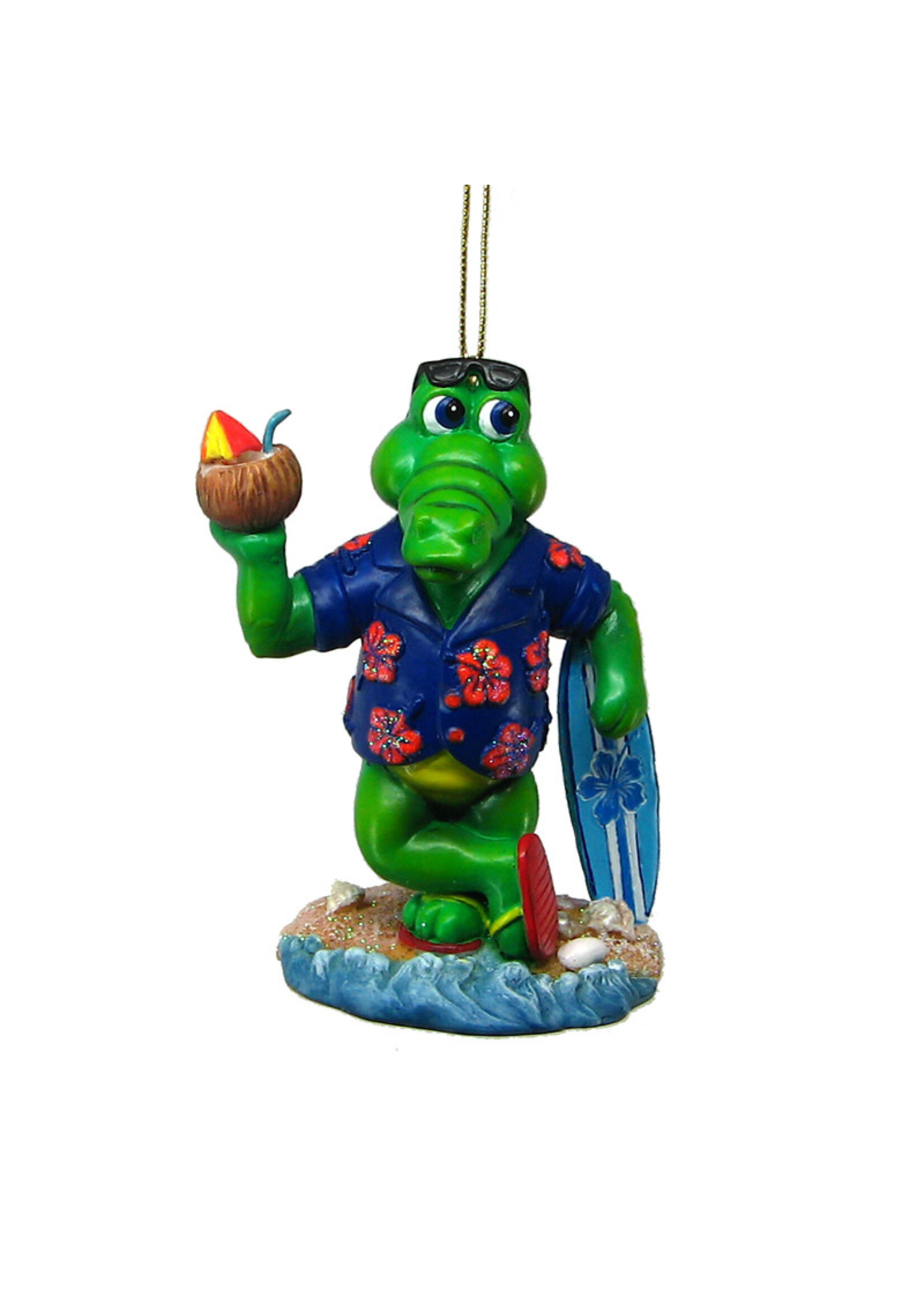 Alligator Christmas Ornament
