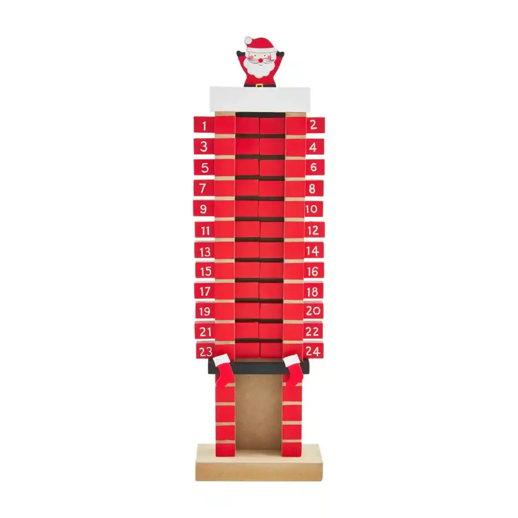 Mud Pie Santa Chimney Advent