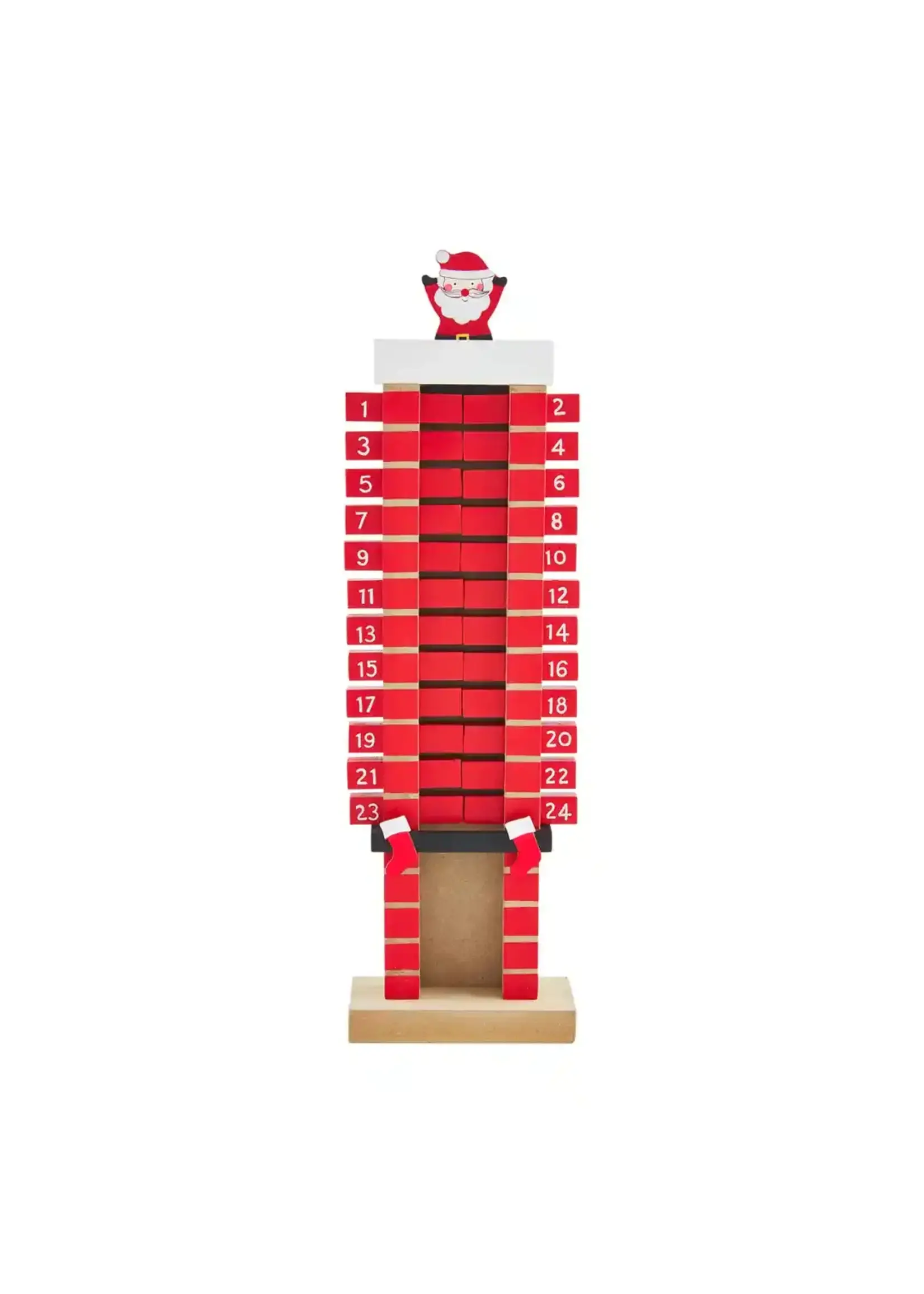 Mud Pie Santa Chimney Advent