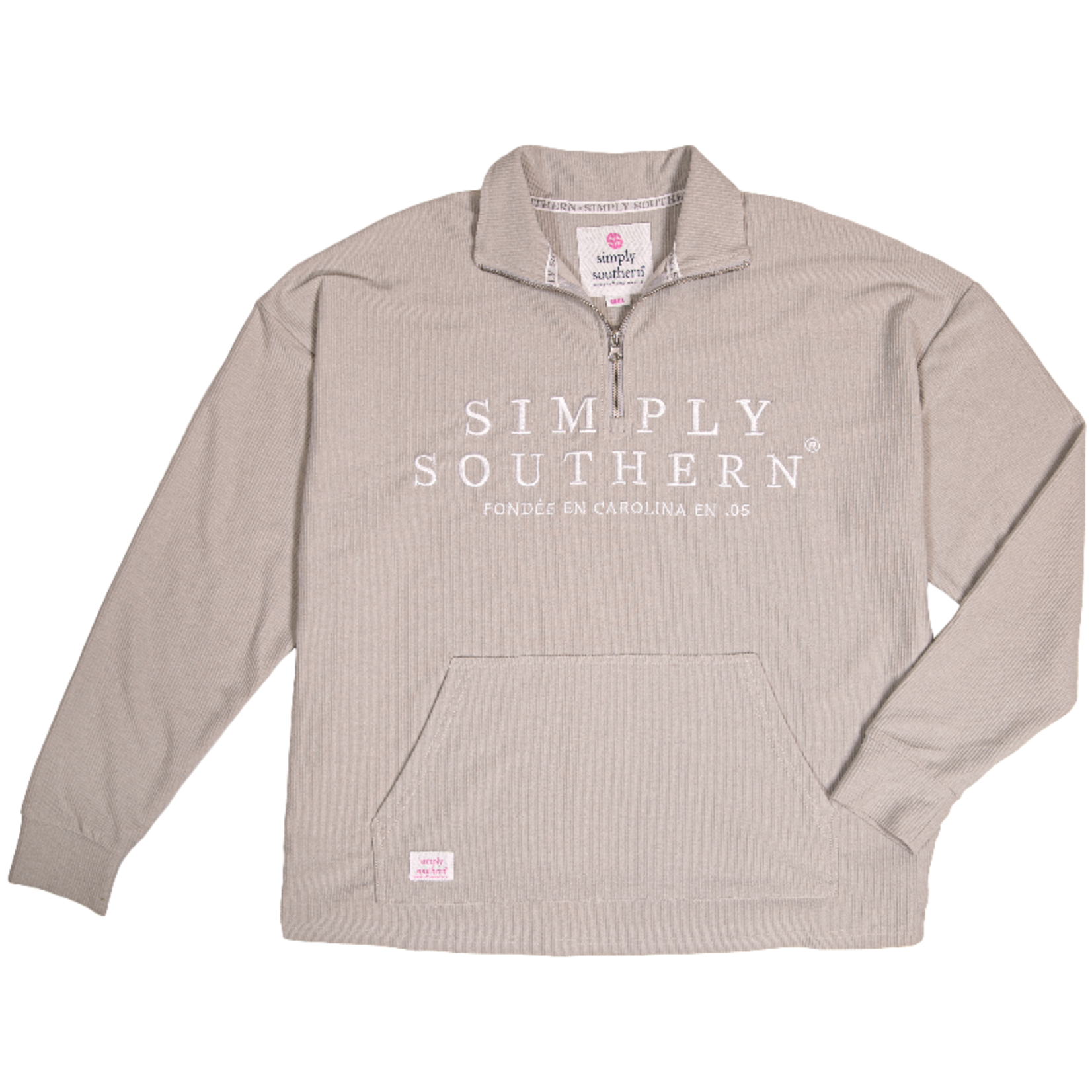 Simply Southern Simply Southern Pullover Jacket - Gray