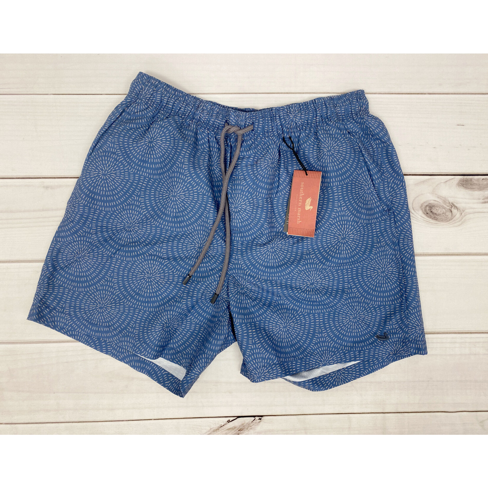 Southern Marsh Bodrum Straights Lined Swim Trunk