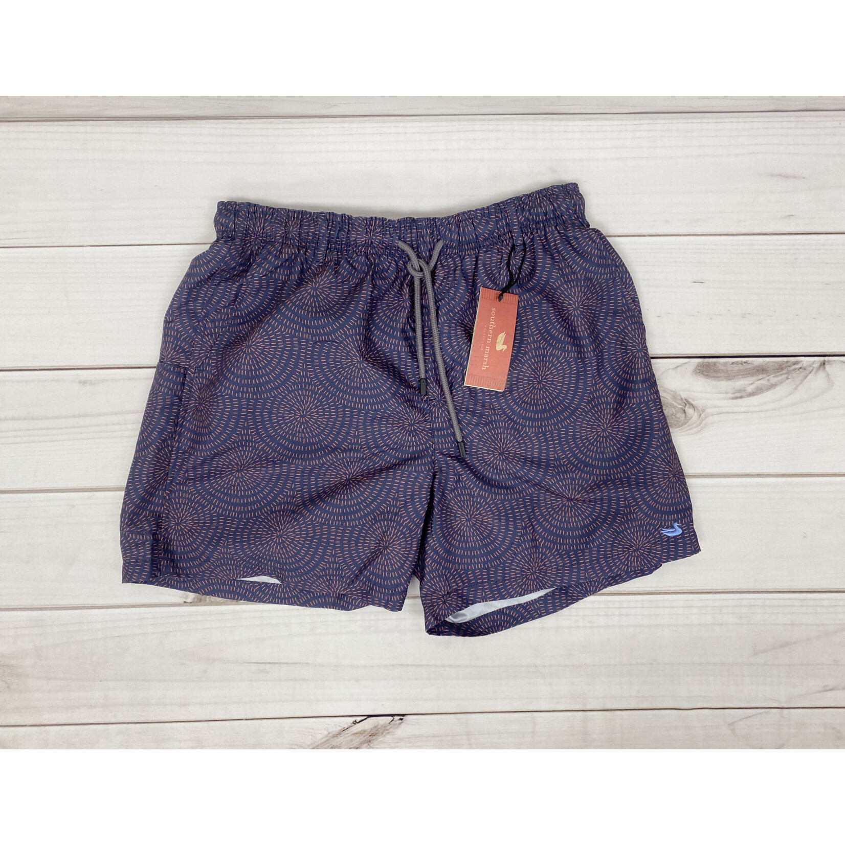 Southern Marsh Bodrum Straights Lined Swim Trunk