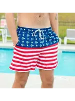 Old South USA-Soft Mesh Swim Trunks