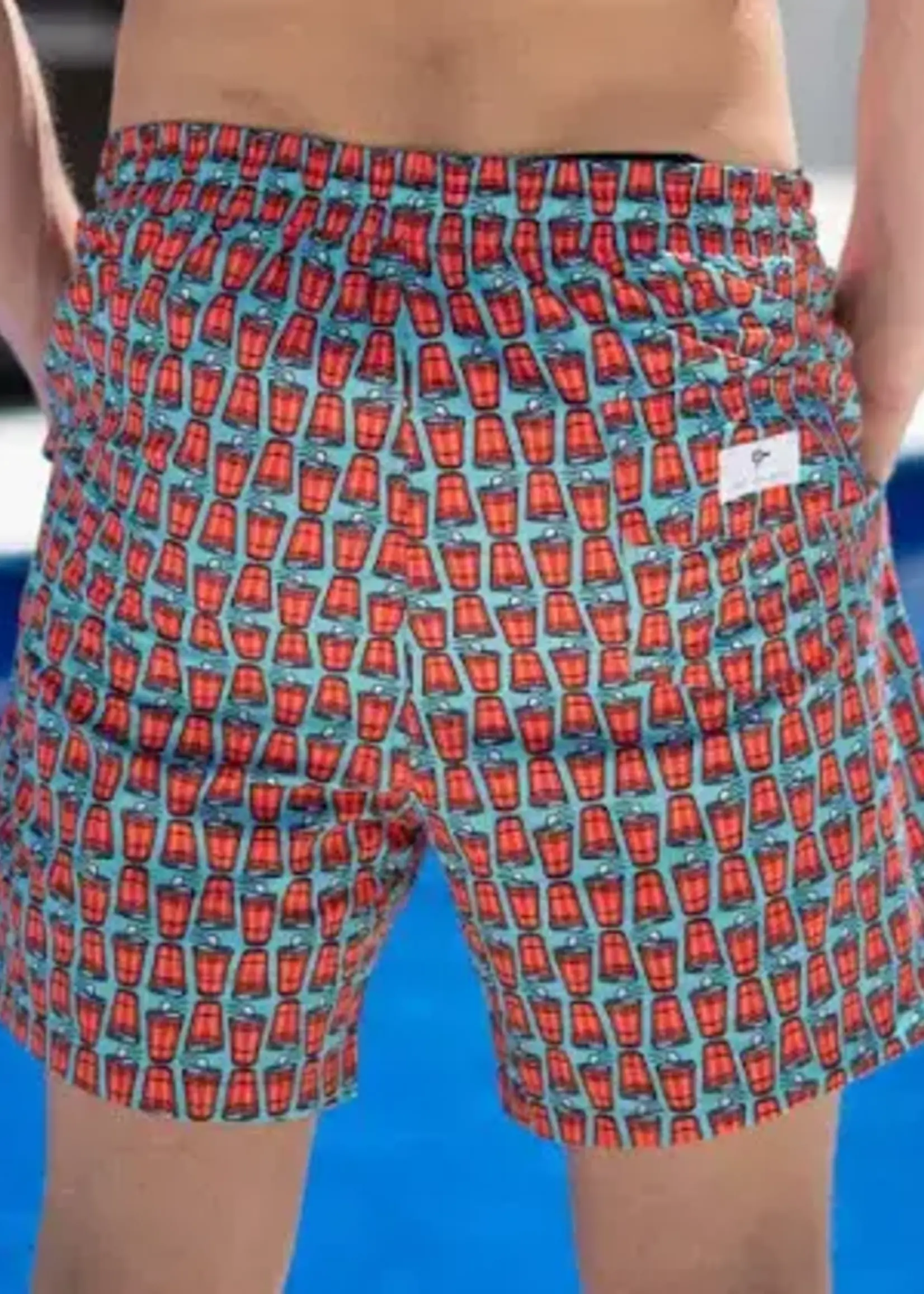 Old South Solo Cup - Lined Swim Trunks
