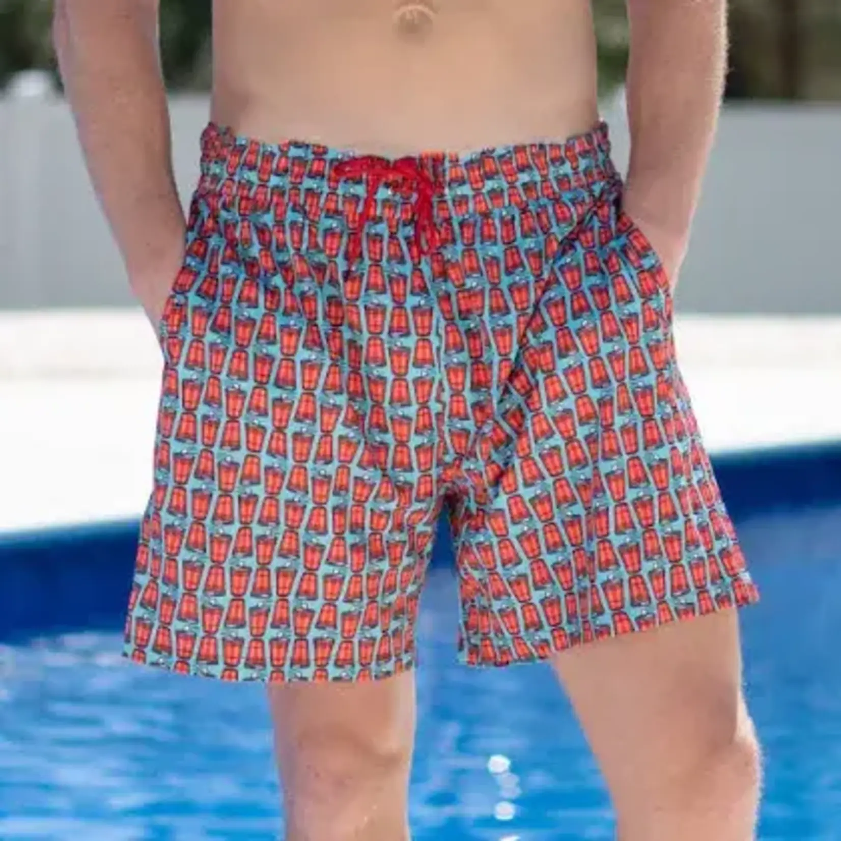 Old South Solo Cup - Lined Swim Trunks