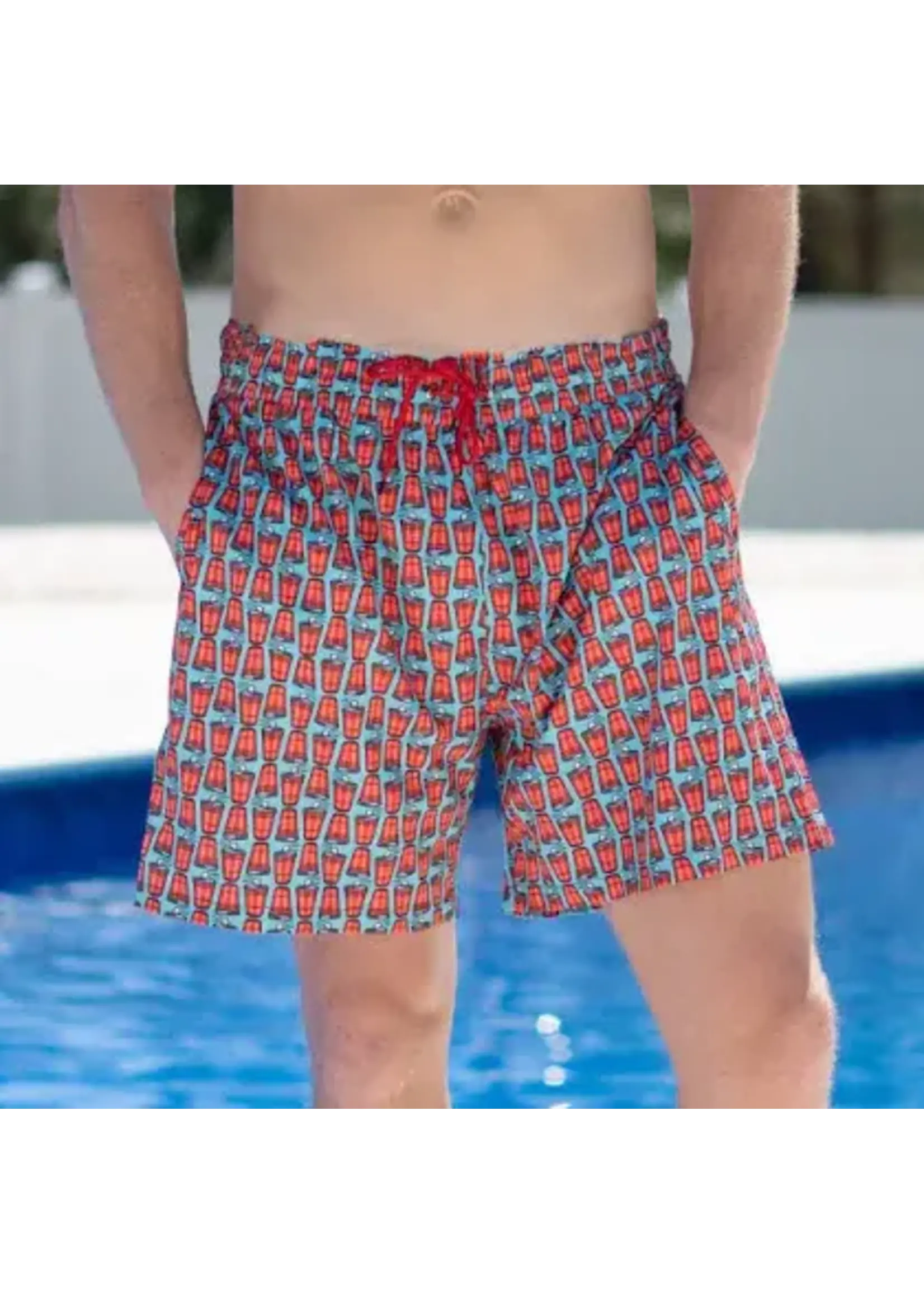 Old South Solo Cup - Lined Swim Trunks