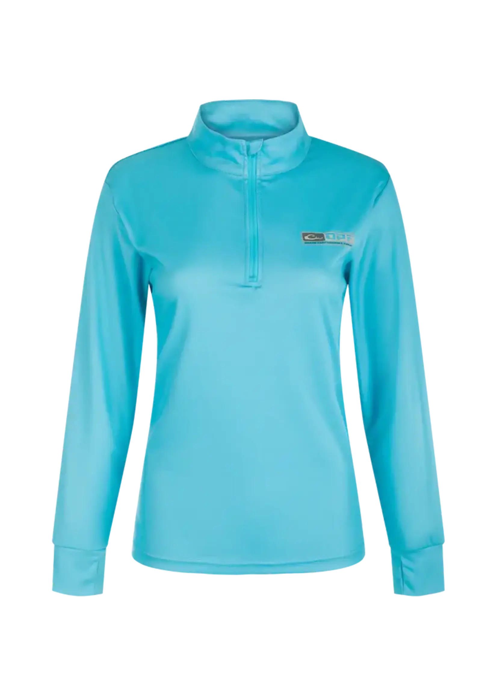 Drake Women's Hoodlum Performance L/S 1/4 Zip