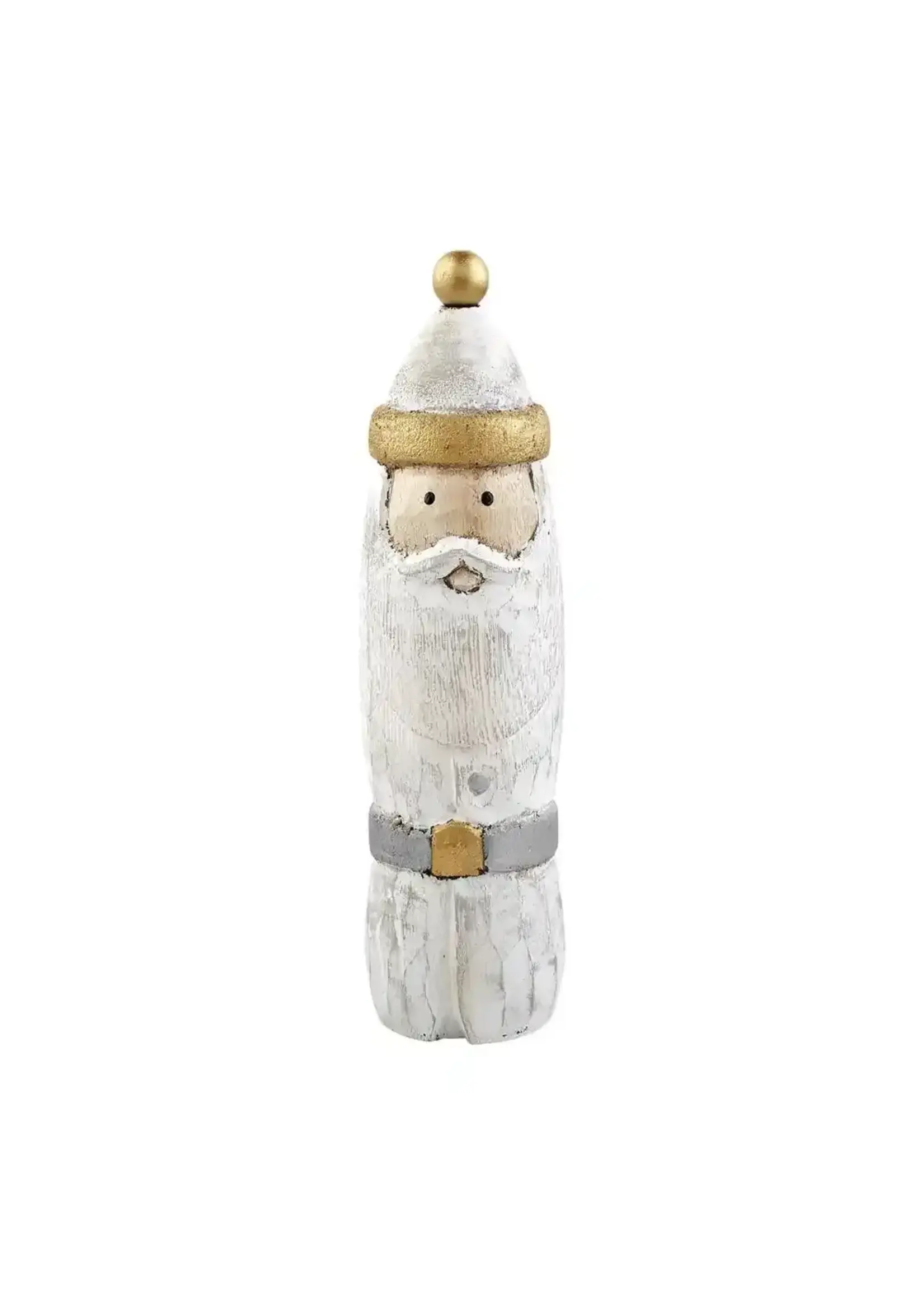 Mud Pie Short Santa Wood Sitter
