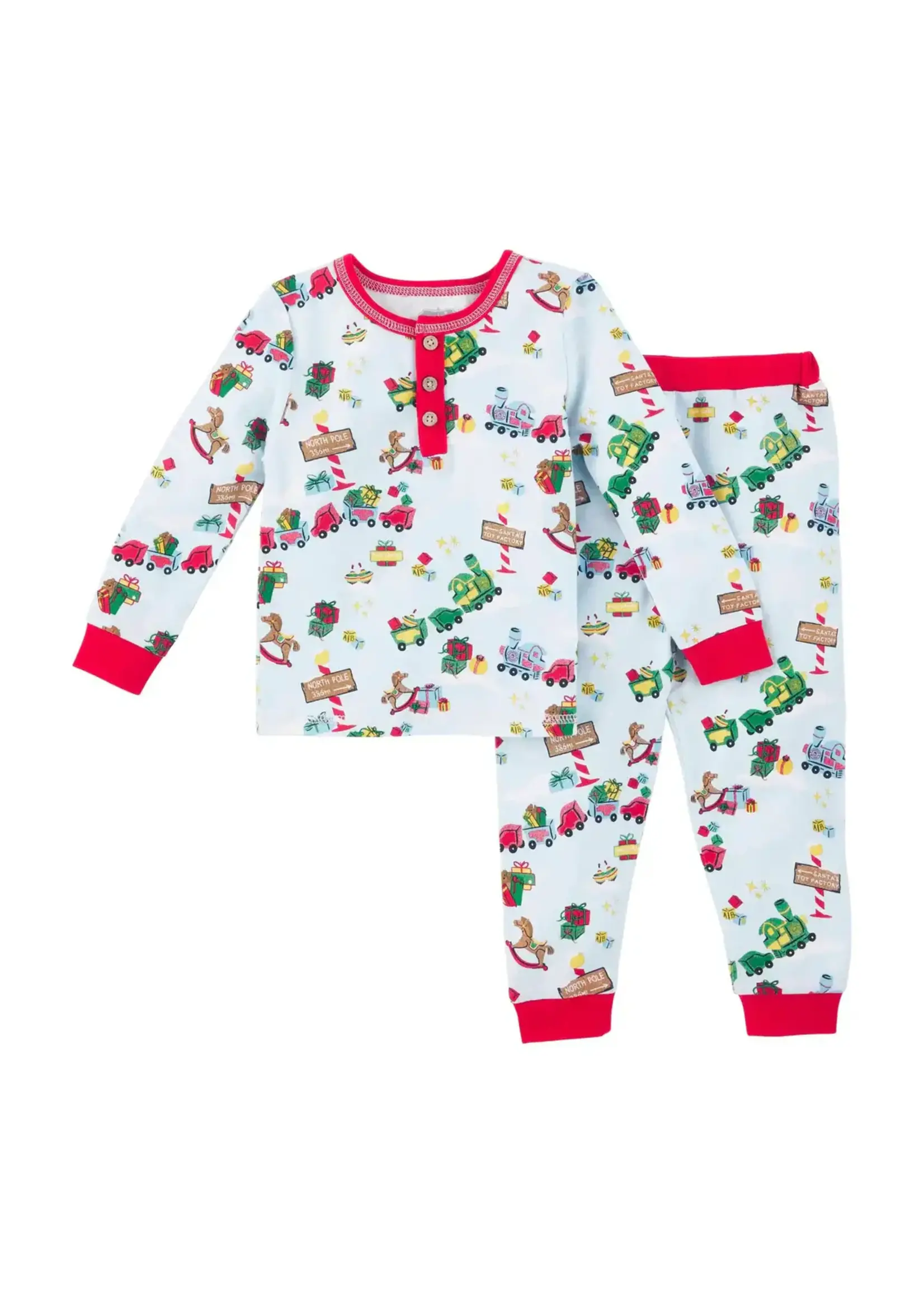 Mud Pie Toyland Boy Pajamas