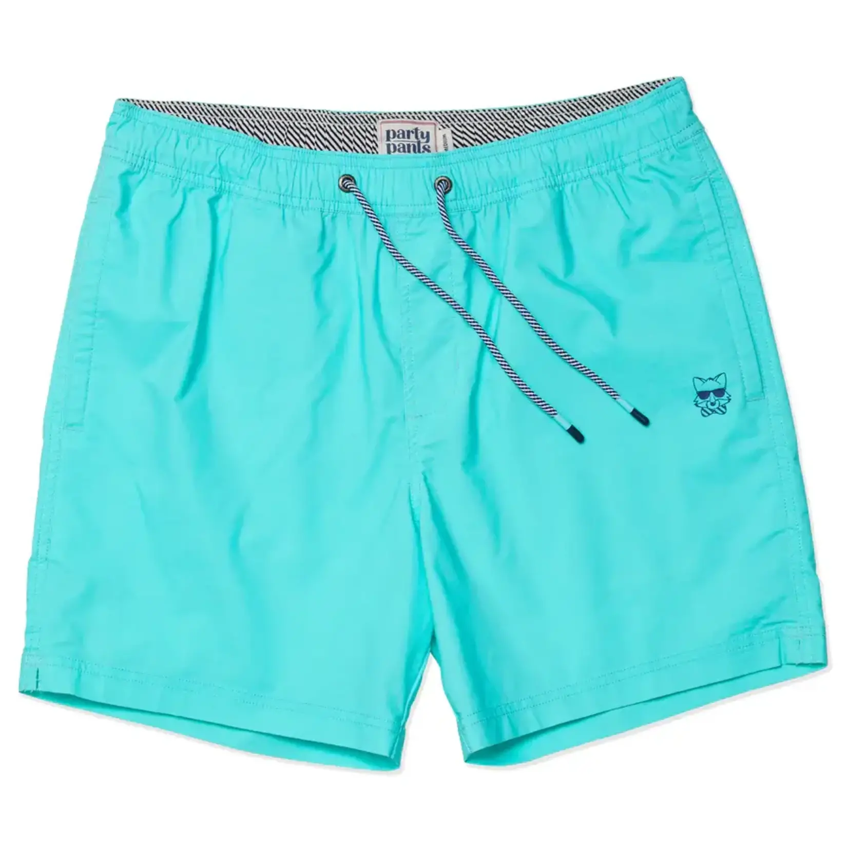 Party Pants Solids Shorts Mint Green