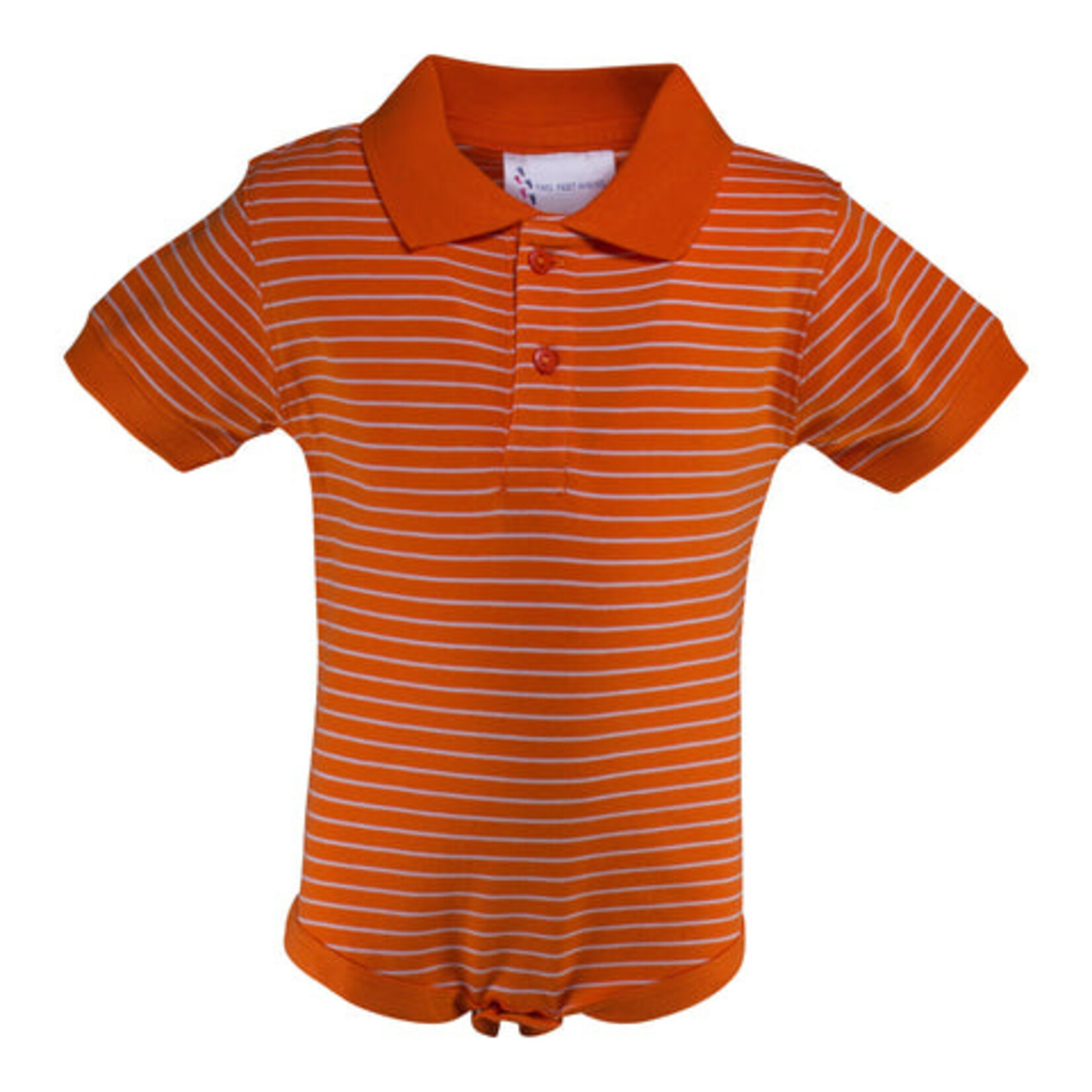 Two Feet Ahead Stripe Jersey Golf Shirt Creeper