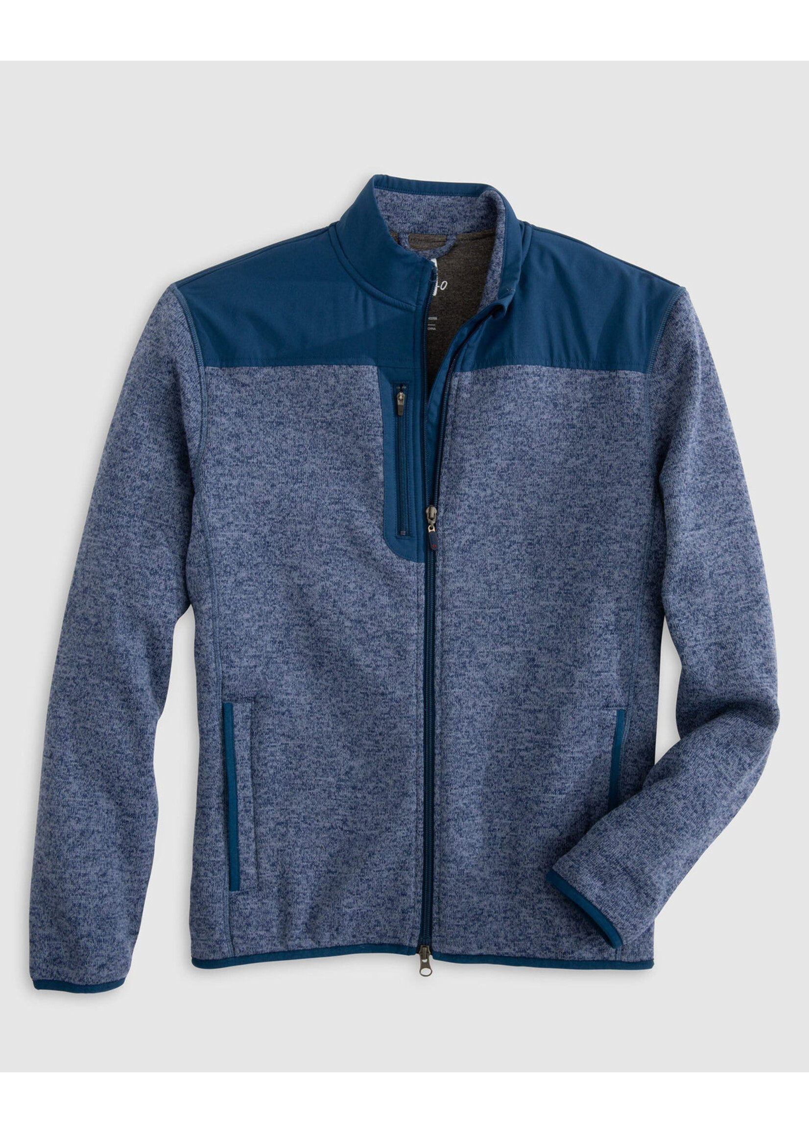 Johnnie-O Arlo Full Zip Fleece Jacket