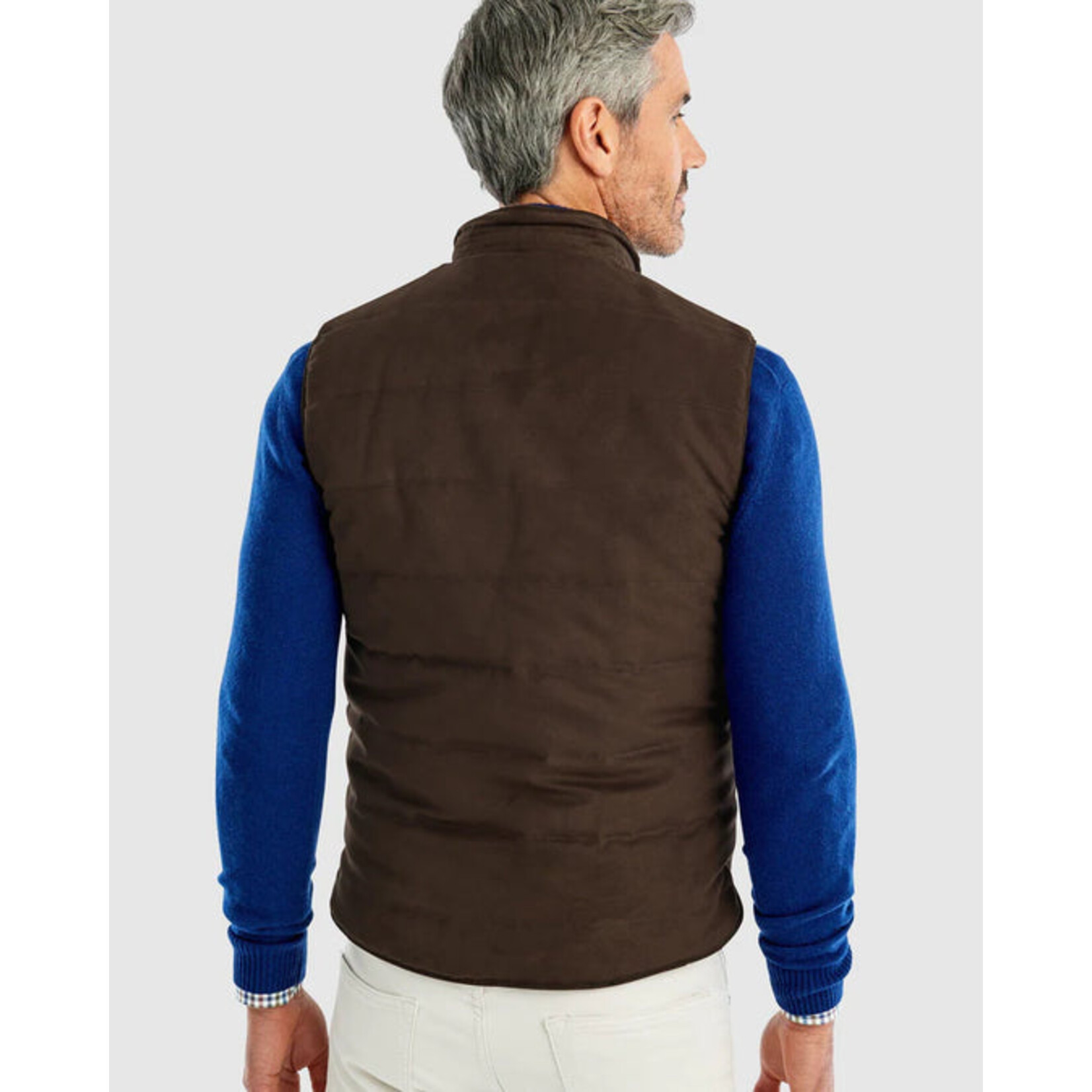 Johnnie-O Silas Reversible Quilted Vest