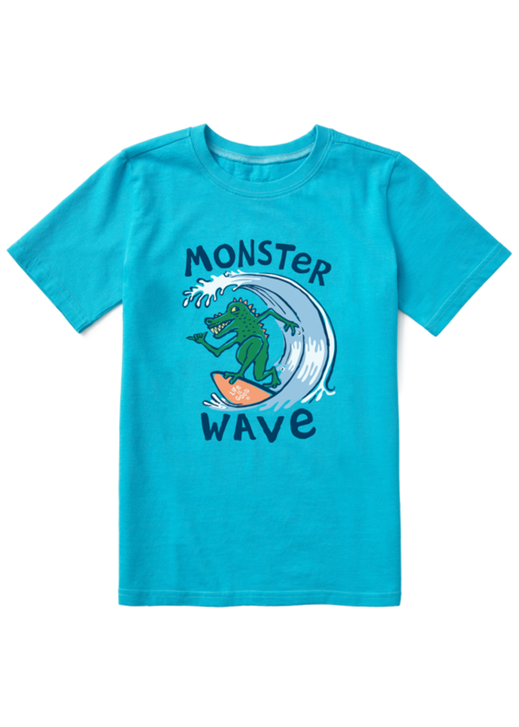 Life is Good Youth Crusher Tee Monster Wave