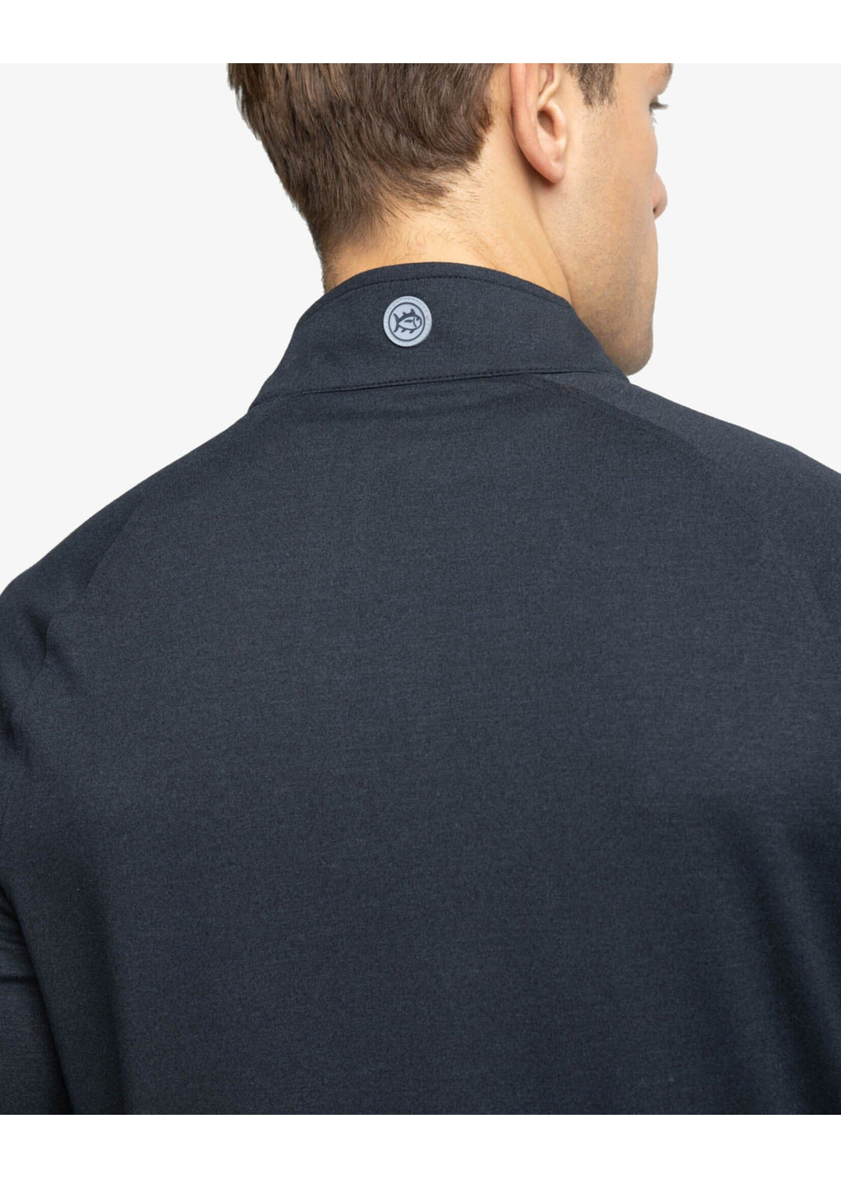 Southern Tide Cruiser Heather Quarter Zip Pullover