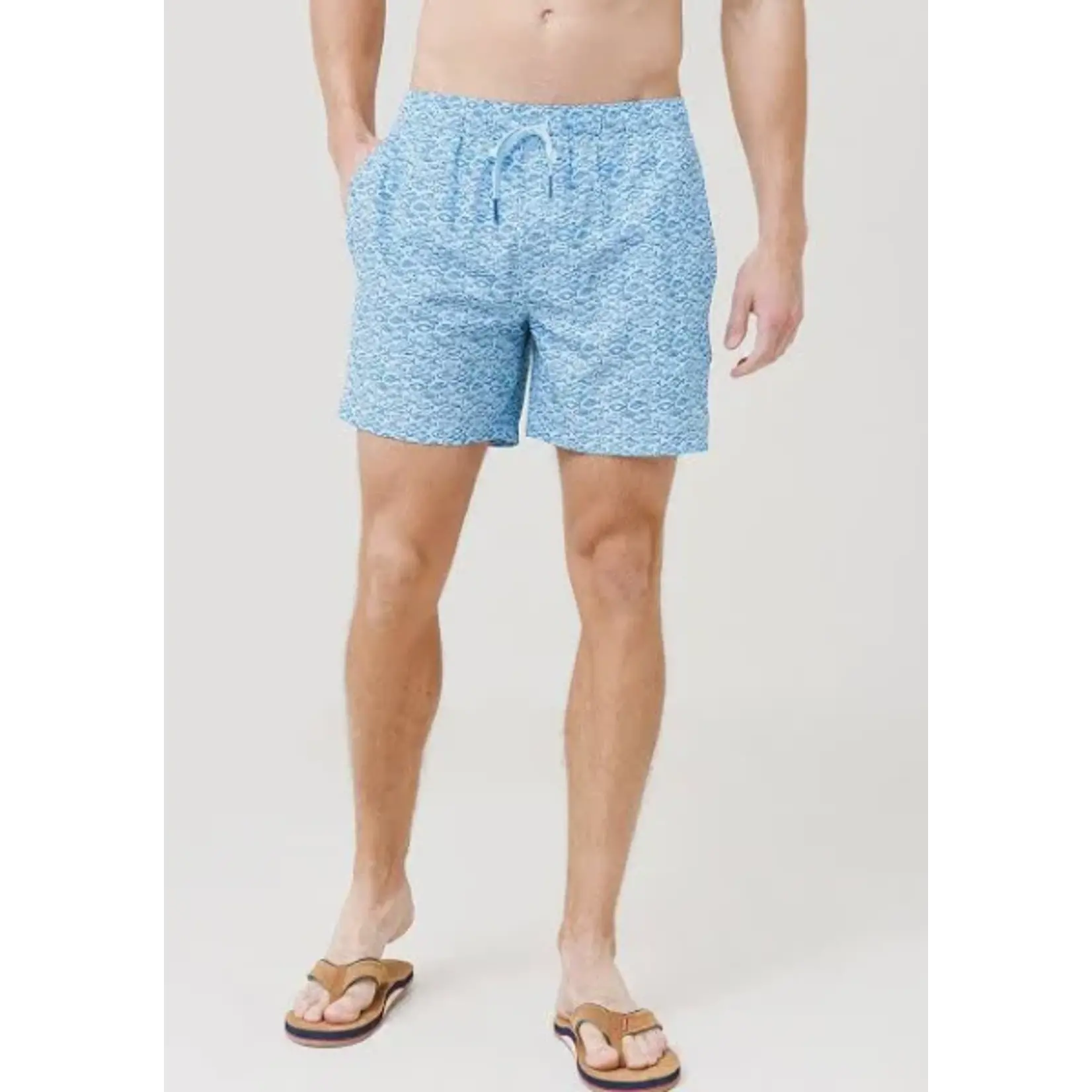 Southern Tide 6 in Swim Party Trunk